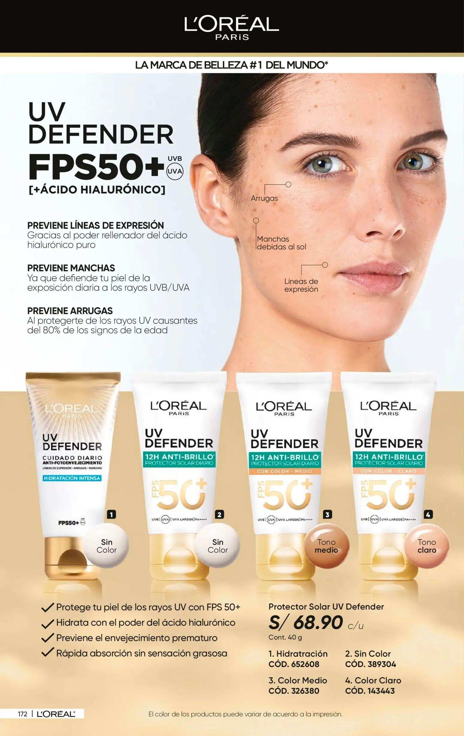 Catálogo Azzorti válido desde 09.03.2026 | Página: 174 | Productos: Protector solar