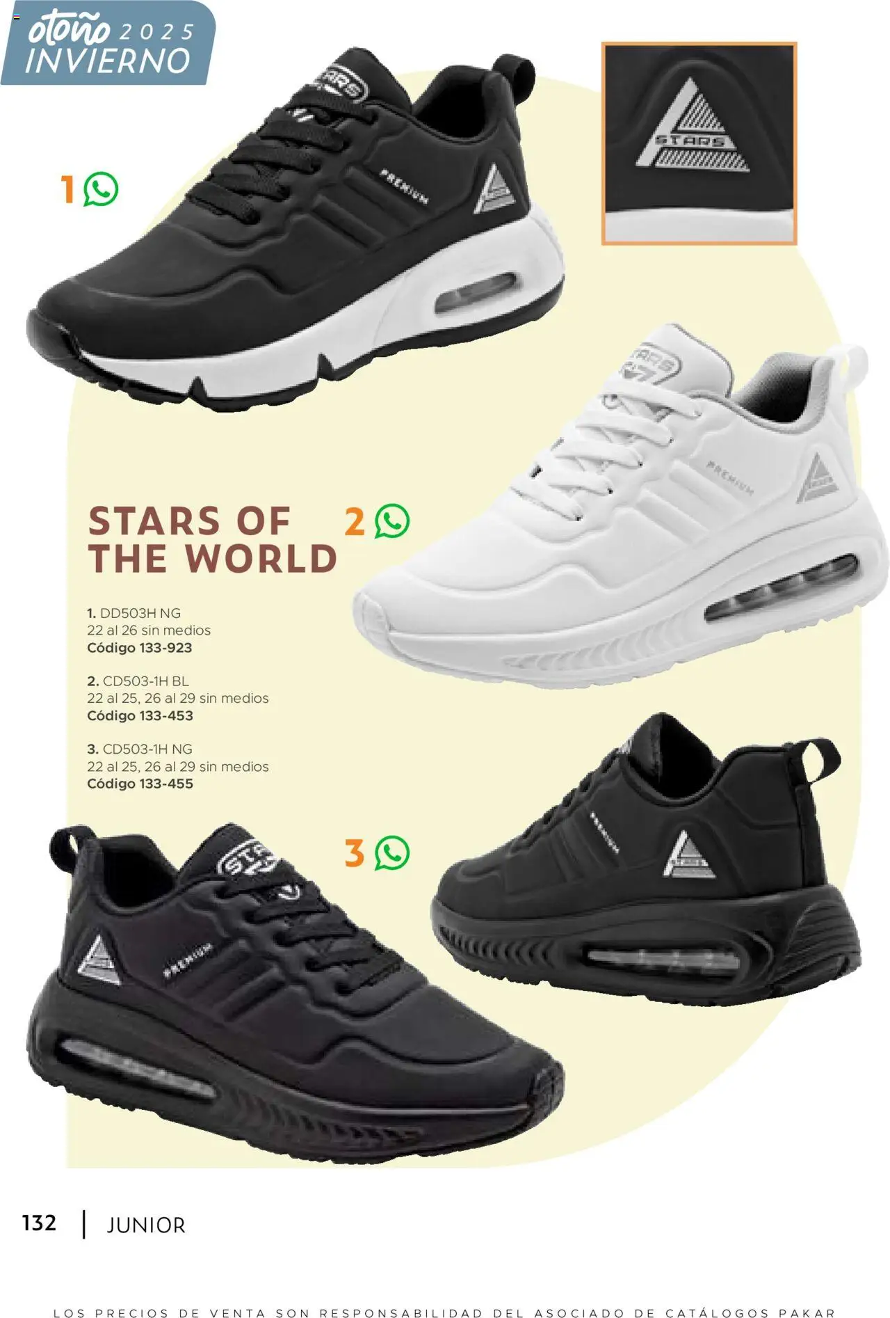 Nuevas ofertas de SC Pakar válidas en toda la República Mexicana desde el 24.07.2025. ¡Encuentra las mejores ofertas en SC Pakar - Catálogo Junior otoño / invierno! | Página: 132