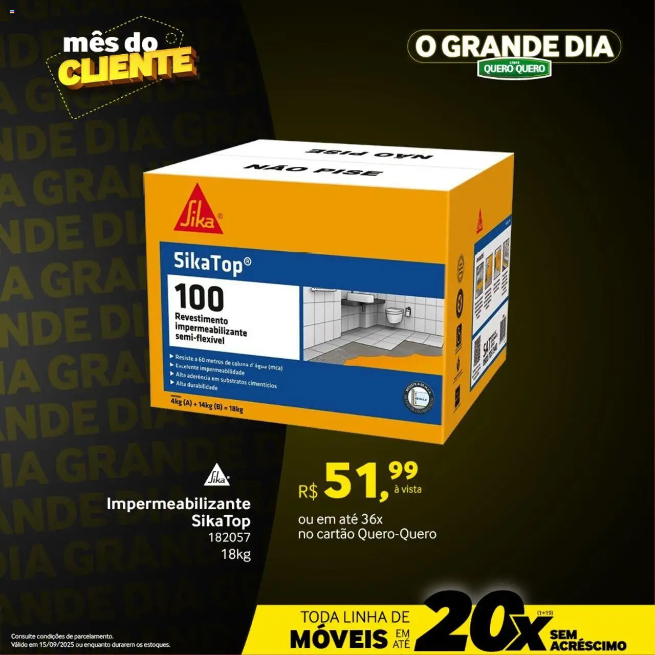 Lojas Quero-Quero Folheto - válido de 15.09.2025 | Página: 13 | Produtos: Impermeabilizante