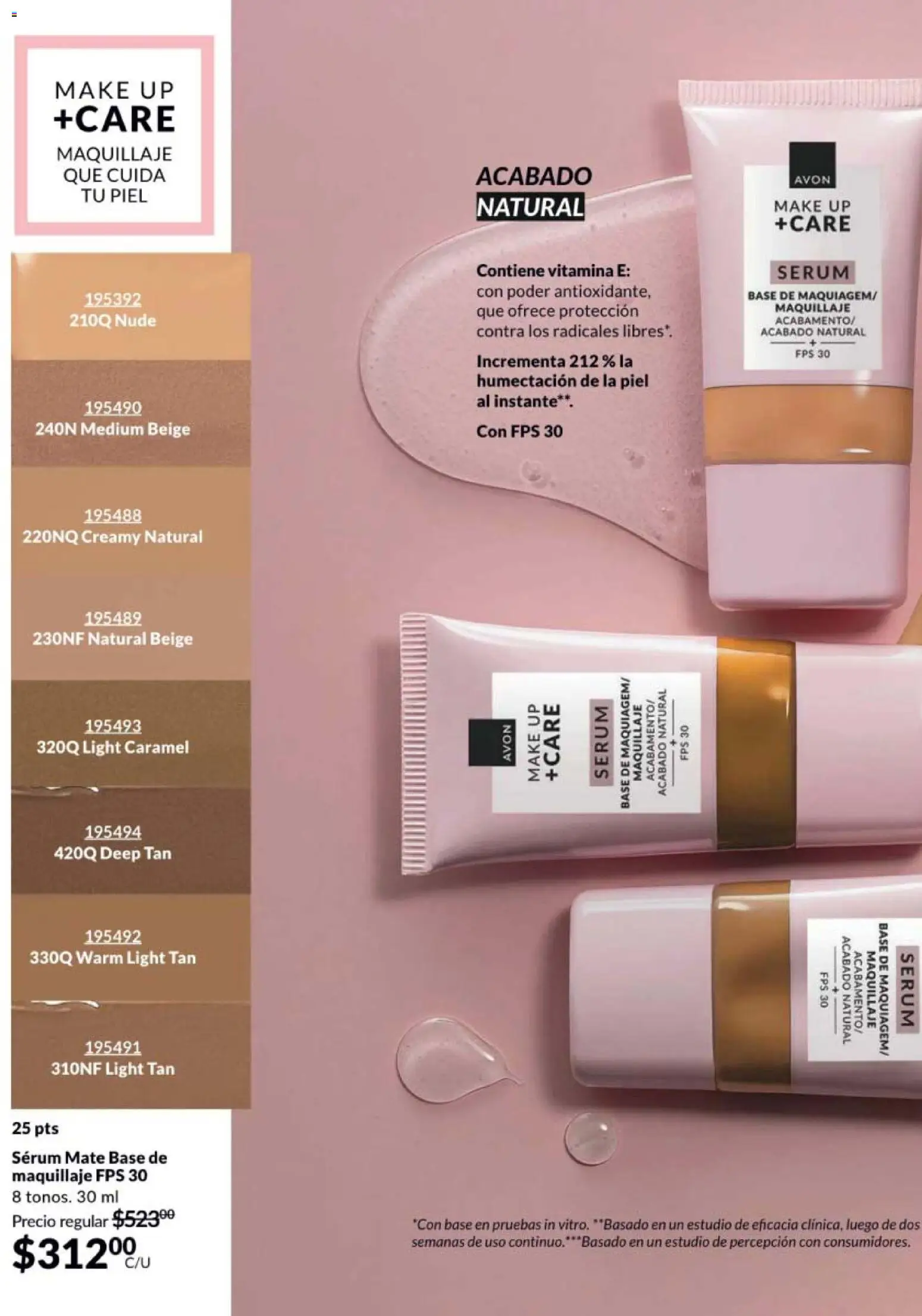 Nuevas ofertas de AVON válidas en toda la República Mexicana desde el 20.02.2026. ¡Encuentra las mejores ofertas en AVON campaña 4 2026! | Página: 38 | Productos: Base de maquillaje, Serum, Mate, Maquillaje