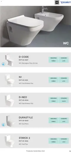 MK - Catalogo Productos Sostenibles válido desde el 22.07.2025 | Página: 51 | Productos: Wc
