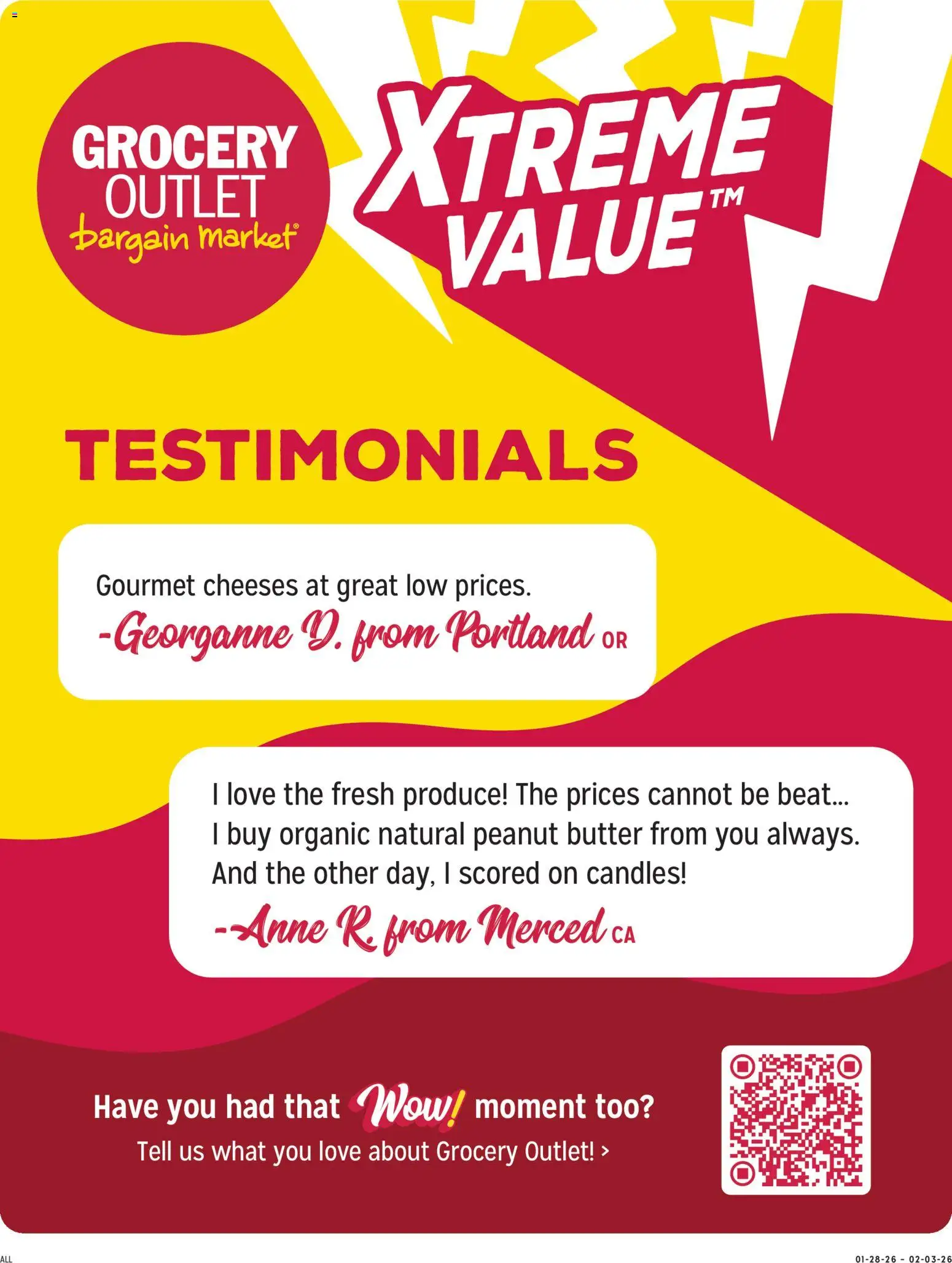 Grocery Outlet Weekly Ad - CA - valid from 28.01.2026 | Page: 6 | Products: Butter