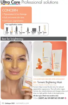 Preview of Nutrimetics Catalogue 2025 - valid from 01.01.2025 | Page: 18 | Products: Light, Mask, Clay, Sensitive skin