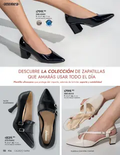 Vista previa de Andrea catálogo Calzado Dama, nuevo folleto de la tienda, válido en México a partir del 25.01.2026 | Página: 166 | Productos: Zapatillas