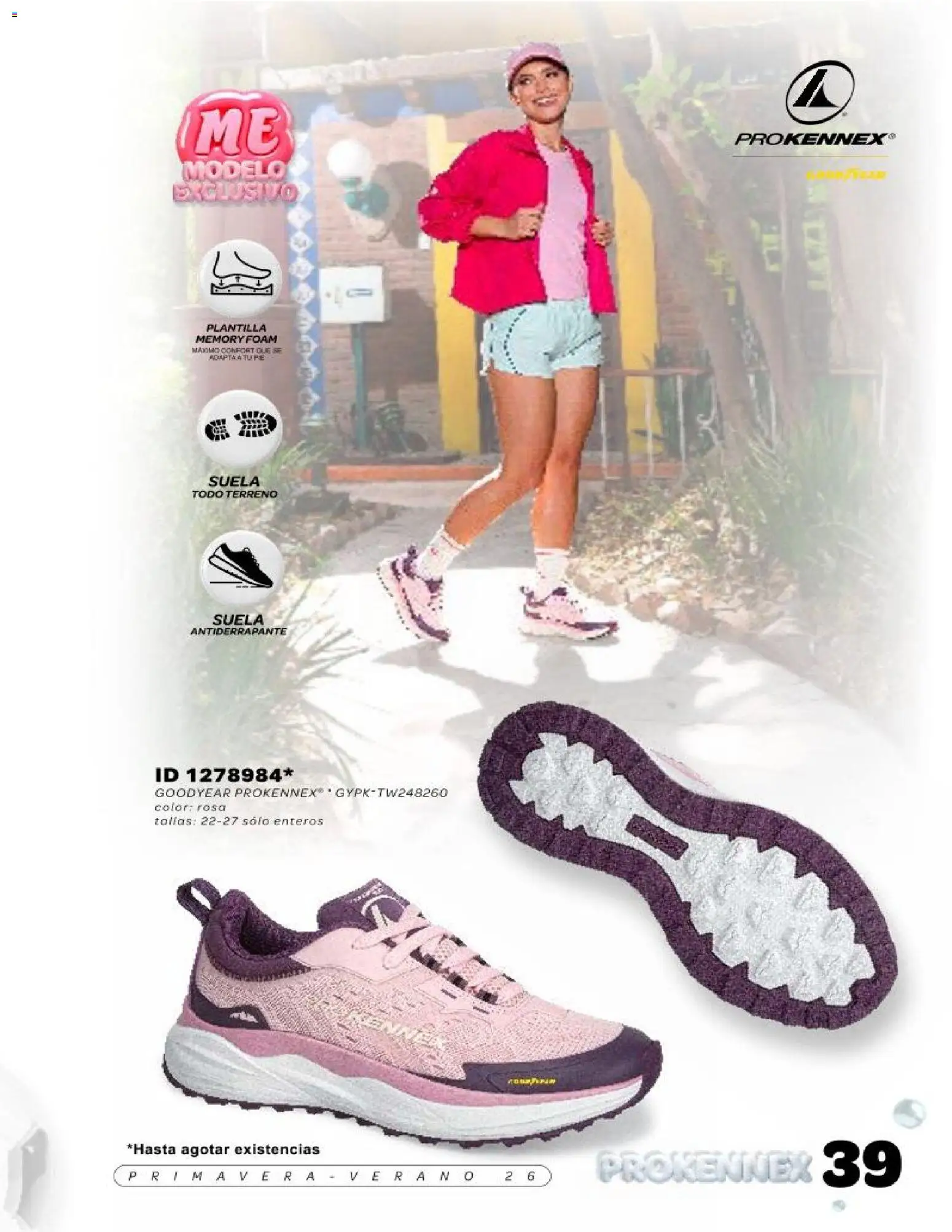 Nuevas ofertas de Price Shoes válidas en toda la República Mexicana desde el 30.03.2026. ¡Encuentra las mejores ofertas en Price Shoes catálogo Prokennex! | Página: 39