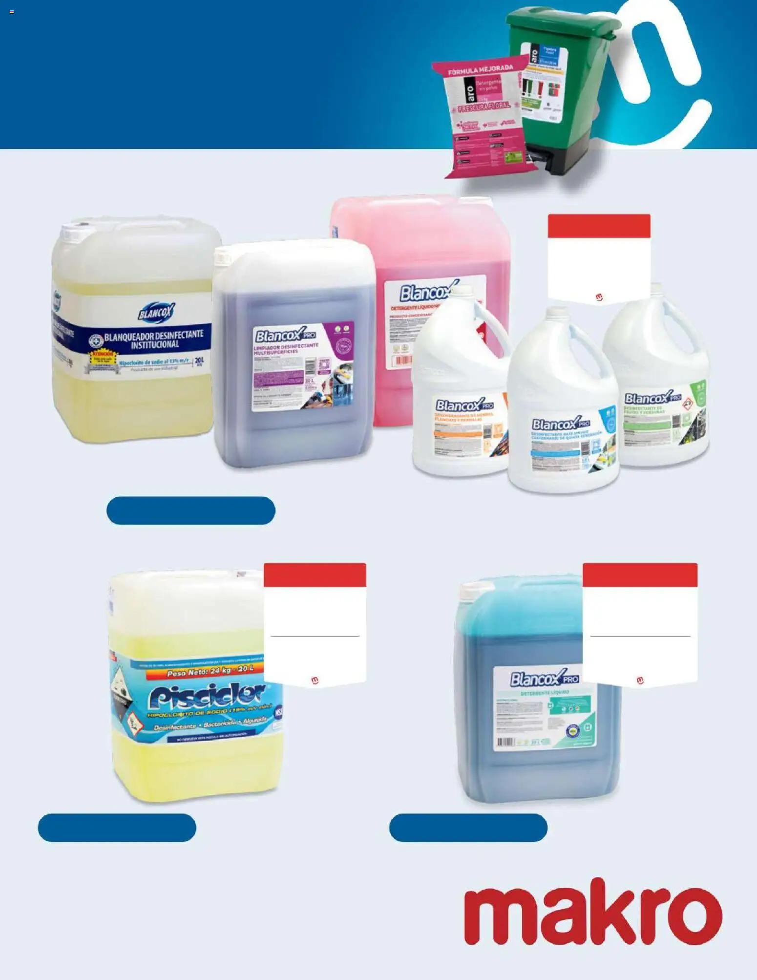 Makro revista - valida desde el 26.02.2026 | Página: 28 | Productos: Blanqueador, Peso, Limpiador, Detergente