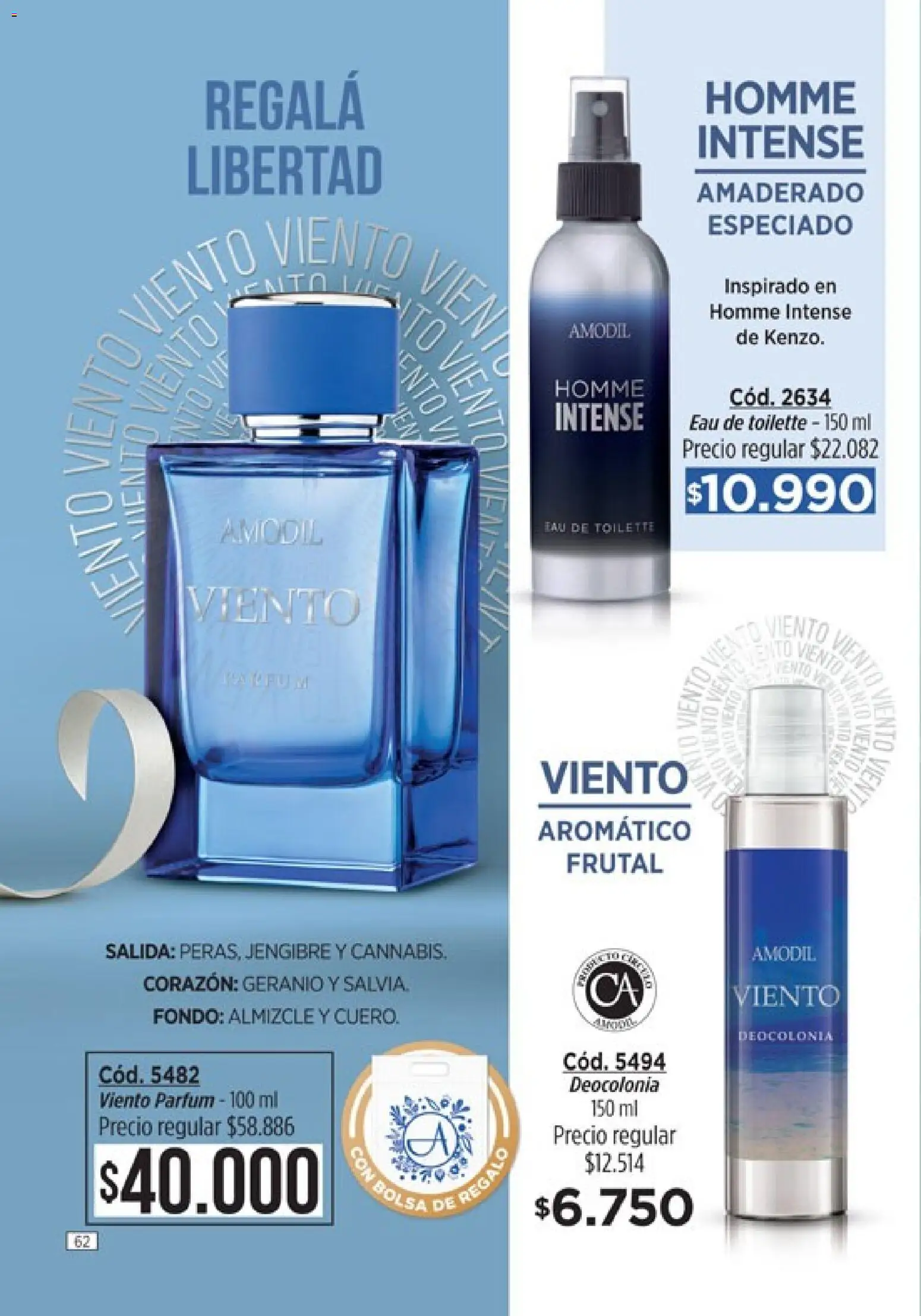 Amodil - Campaña 18/2025 │ válido desde el 30.11.2025 | Página: 62 | Productos: Bolsa, Eau de toilette