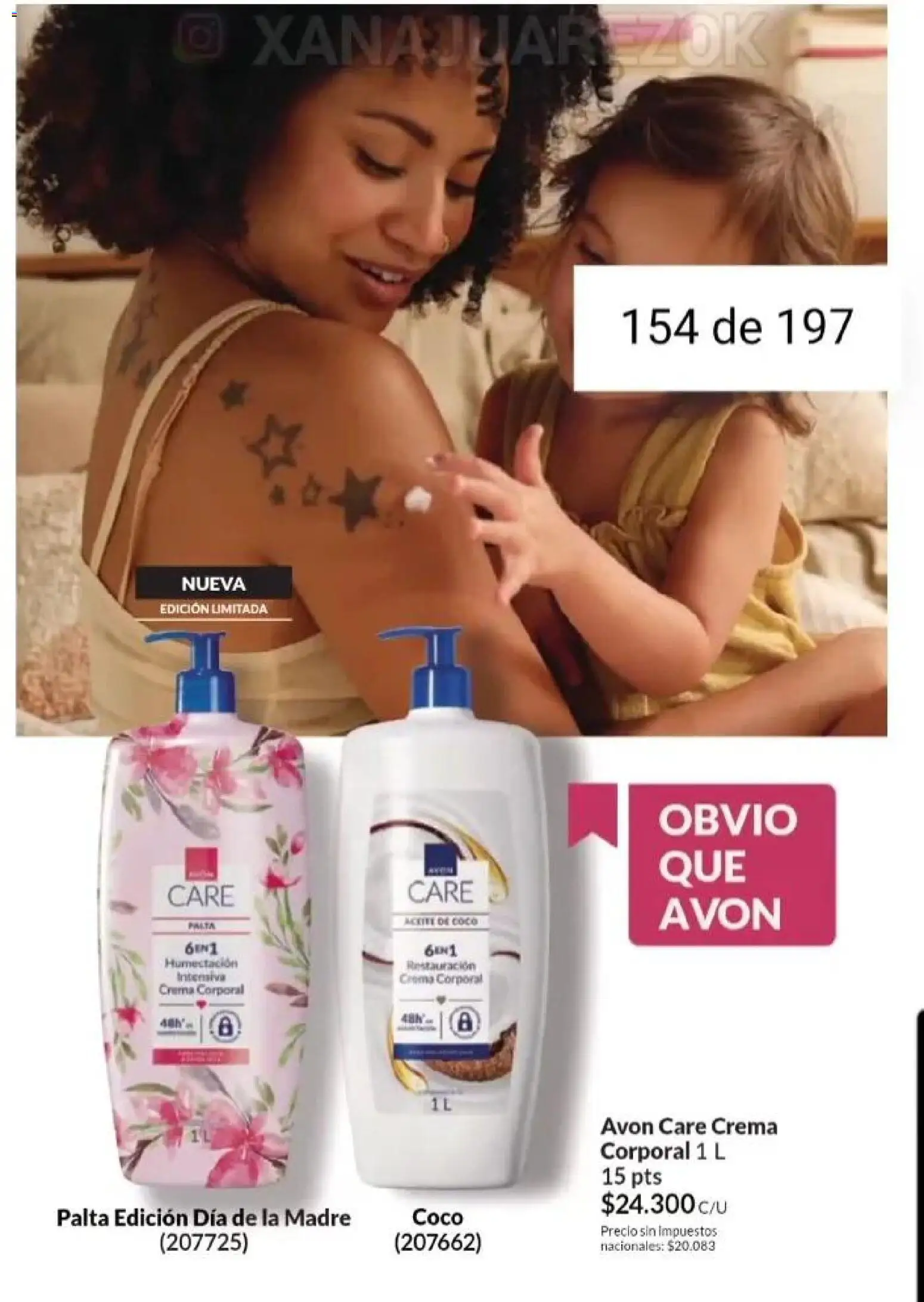 Catálogo AVON Campaña 15/2025 │ válido desde el 23.10.2025 | Página: 134 | Productos: Aceite, Palta, Crema