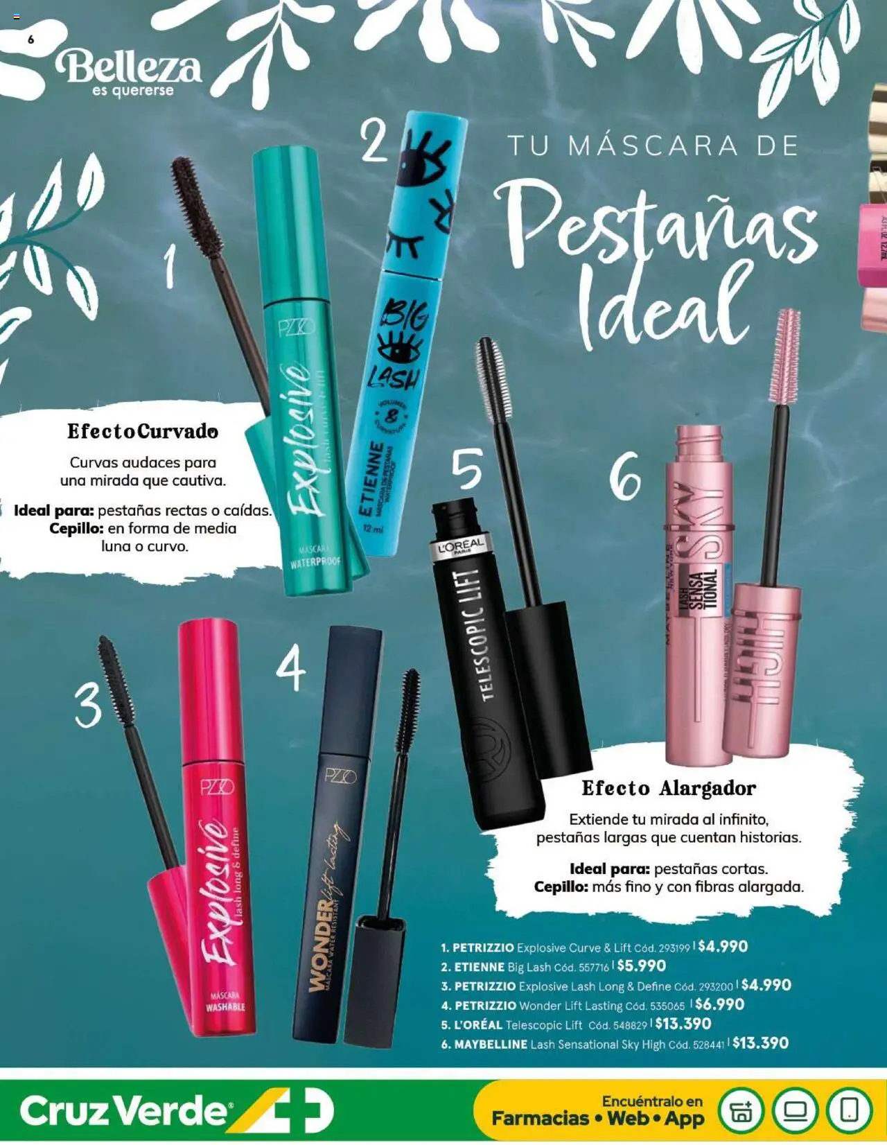 Cruz Verde Descuentos │ válido desde el 01.10.2025 | Página: 6 | Productos: Alargador, Cepillo, Máscara