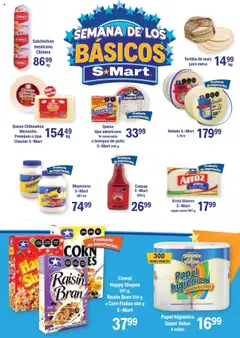 Nuevas ofertas de S-Mart válidas en toda la República Mexicana desde el 16.09.2025. ¡Encuentra las mejores ofertas en Queso Chihuahua Menonita Premium o tipo Chester S-Mart, Queso Chihuahua Menonita Premium o tipo Chester! | Página: 5