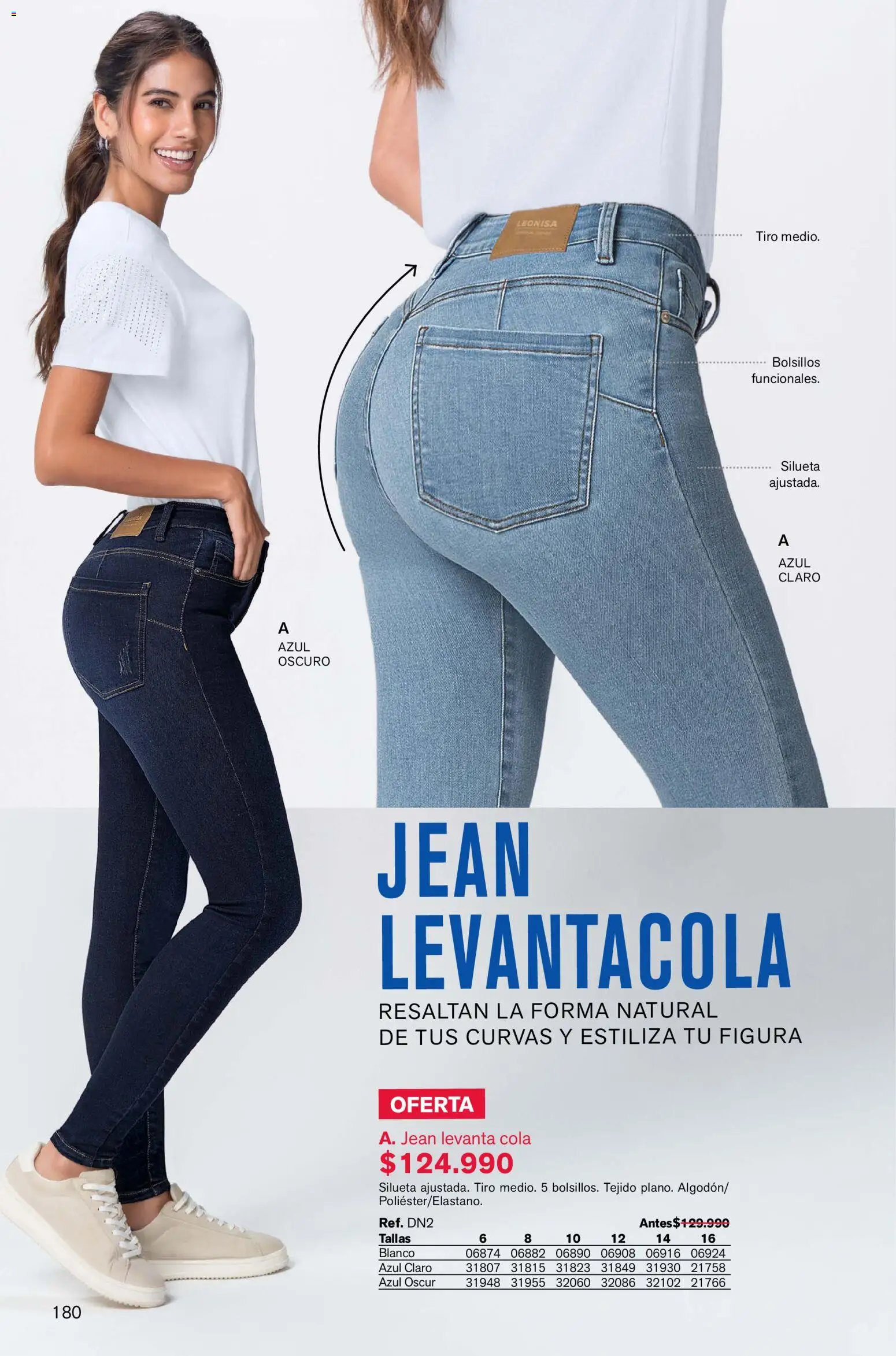 Leonisa revista - valida desde el 02.01.2026 | Página: 180 | Productos: Jean