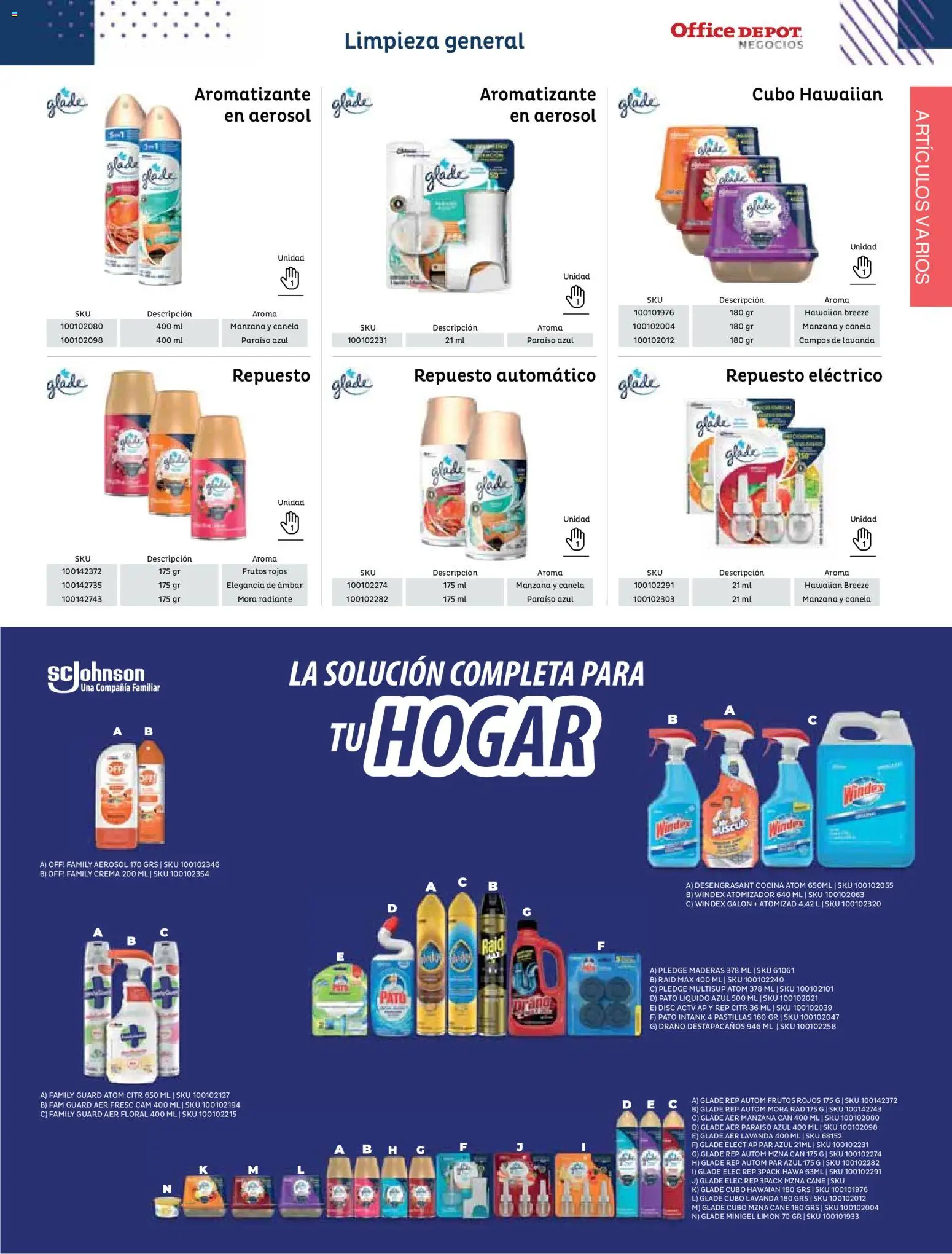 Nuevas ofertas de Office Depot válidas en toda la República Mexicana desde el 12.01.2026. ¡Encuentra las mejores ofertas en Office Depot catálogo 2026! | Página: 213 | Productos: Crema, Manzana, Destapacaños, Cocina