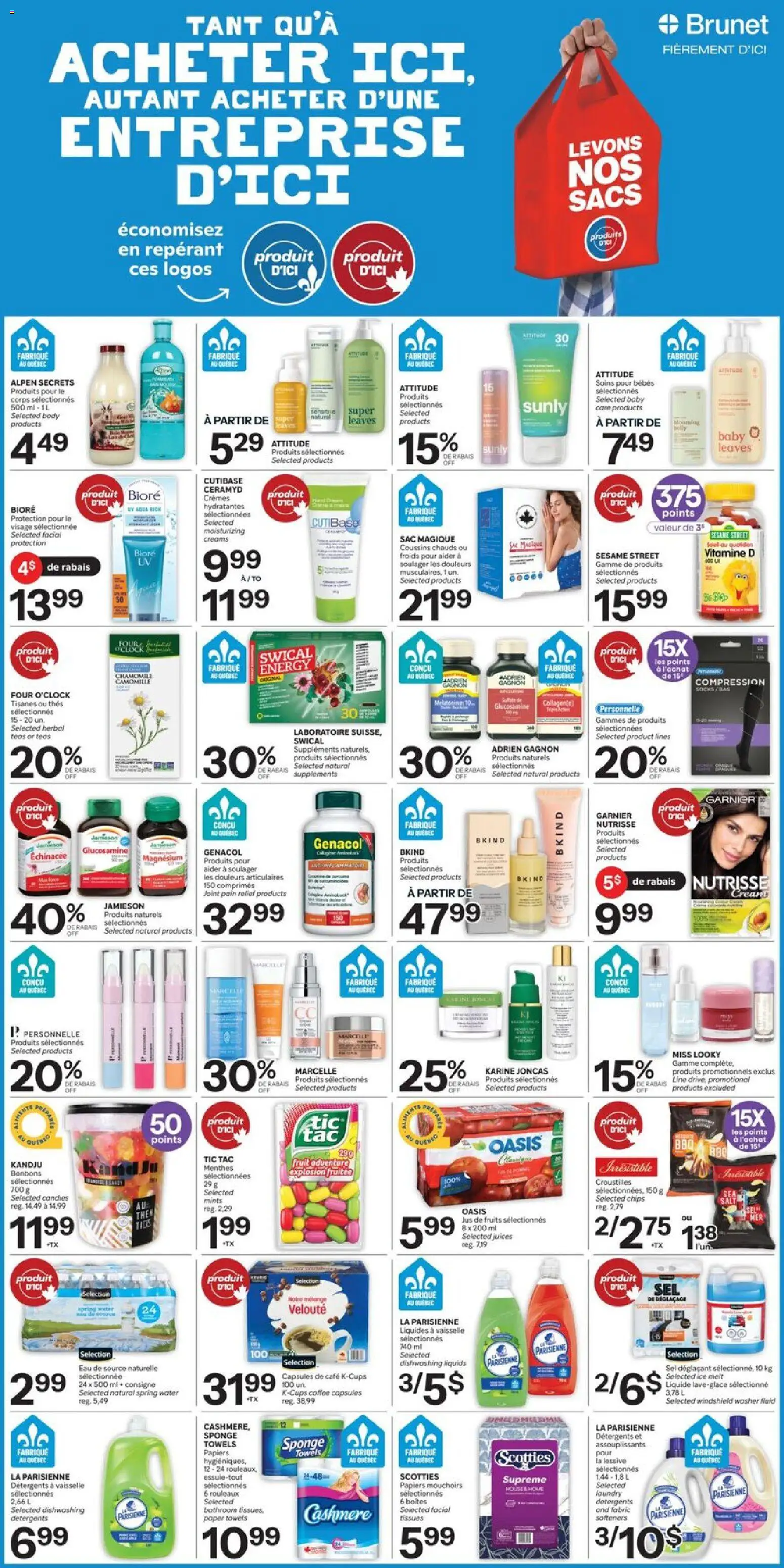 Brunet flyer valid from 22.01.2026 | Page: 9 | Products: Candies, Chips, Sponge, Coffee