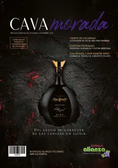 Vista previa de Bodegas Alianza - Catálogo Cava Morada, nuevo folleto de la tienda, válido en México a partir del 01.10.2025
