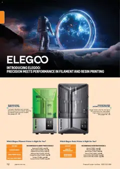 Preview of Jaycar Engineering & Scientific Catalogue 2025/2026  - valid from 09.07.2025 | Page: 12 | Products: Desktop, Printer, Case