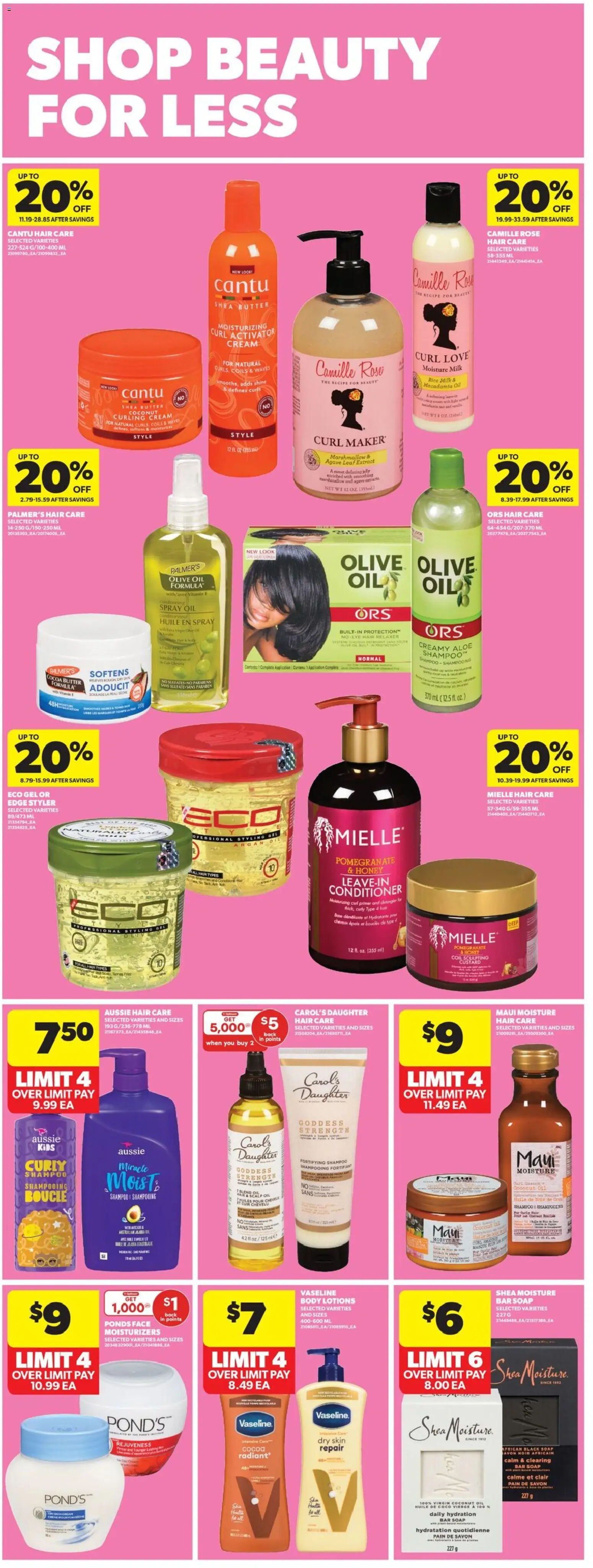 Real Canadian Superstore flyer valid from 05.02.2026 | Page: 22 | Products: Rice, Shampoo, Soap, Milk