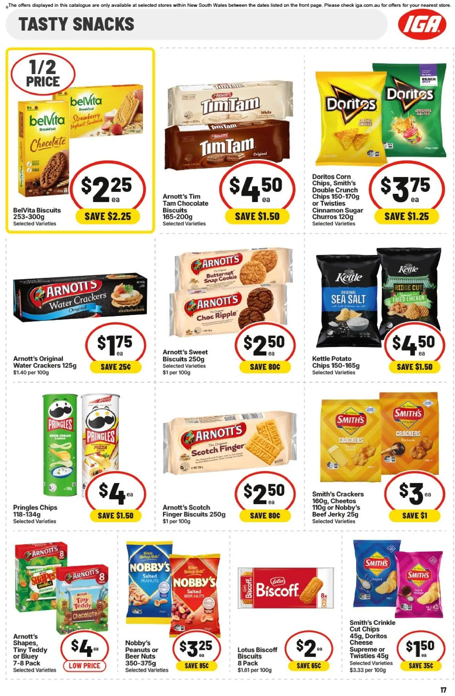 IGA catalogue - valid from 22.04.2026 | Page: 16 | Products: Box, Milk, Strawberries, Raspberry