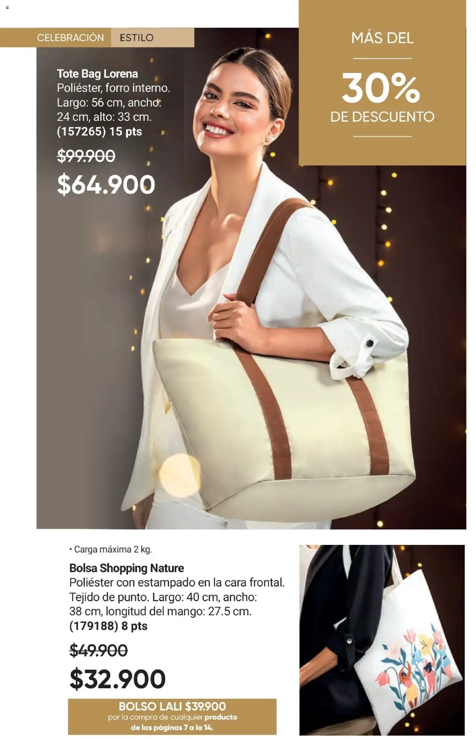 Avon revista - valida desde el 01.12.2025 | Página: 14 | Productos: Bolso, Bolsa, Mango