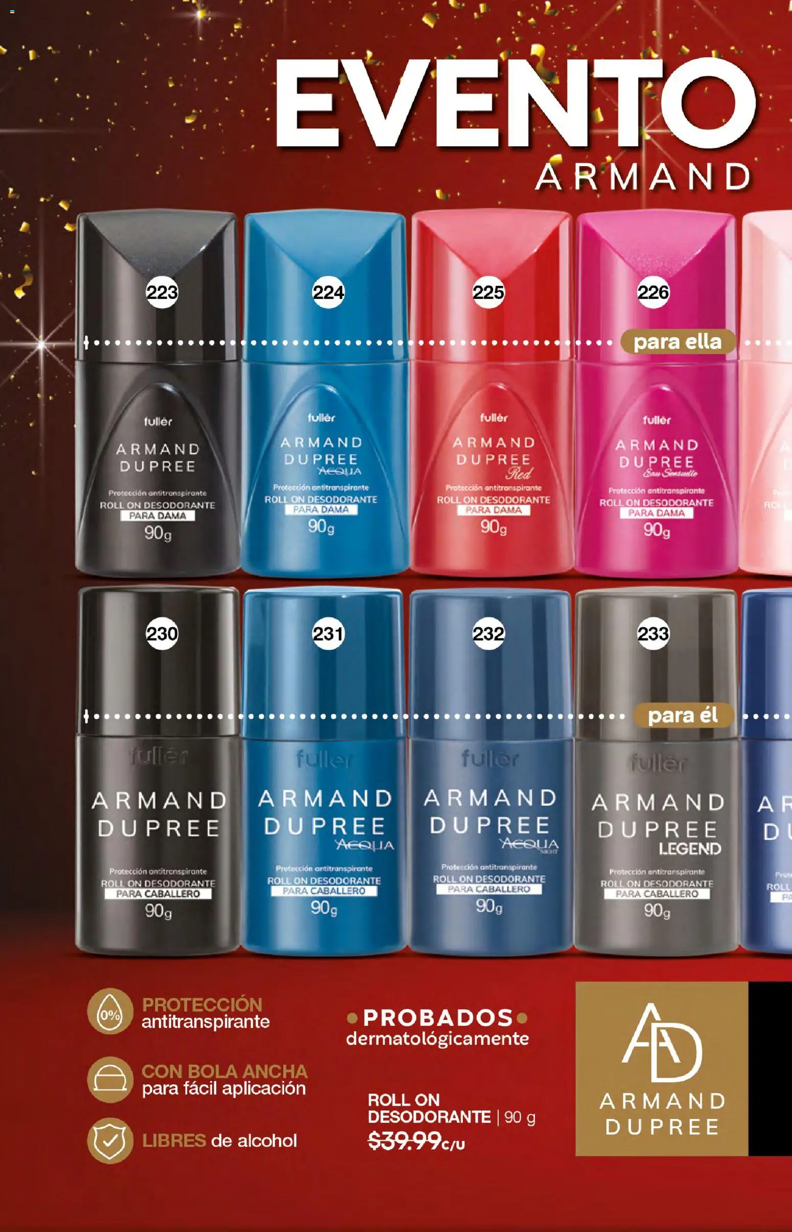 Nuevas ofertas de Fuller válidas en toda la República Mexicana desde el 21.01.2026. ¡Encuentra las mejores ofertas en Fuller campaña 21 2026! | Página: 120 | Productos: Desodorante, Antitranspirante