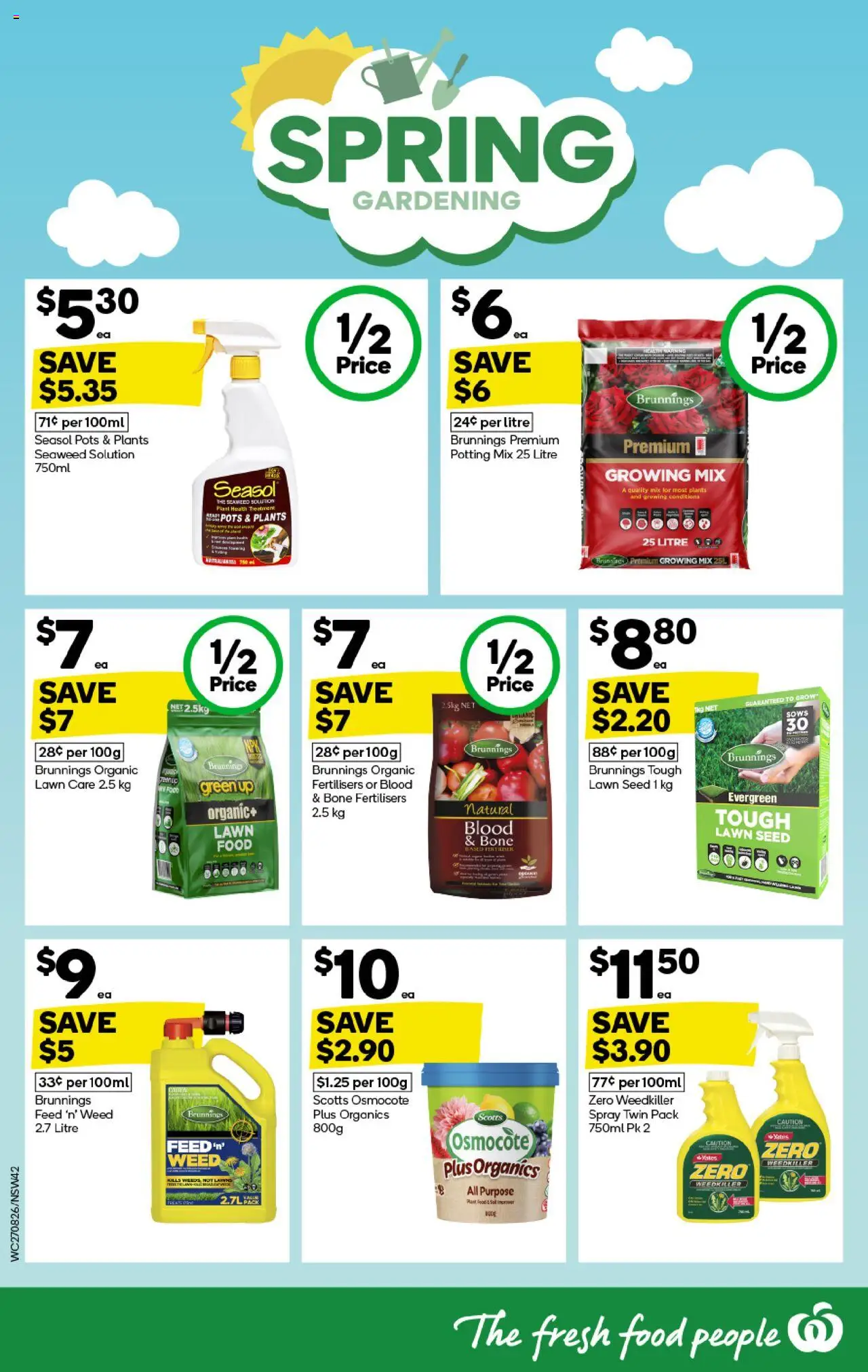 Woolworths catalogue - valid from 27.08.2025 | Page: 42 | Products: Weed, Soil