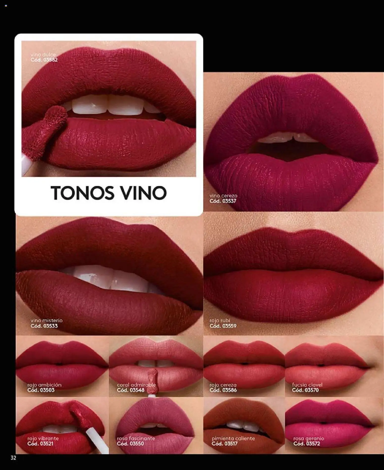 Catálogo Ésika Campaña 2 │ válido desde el 15.01.2026 | Página: 32 | Productos: Pimienta, Vino