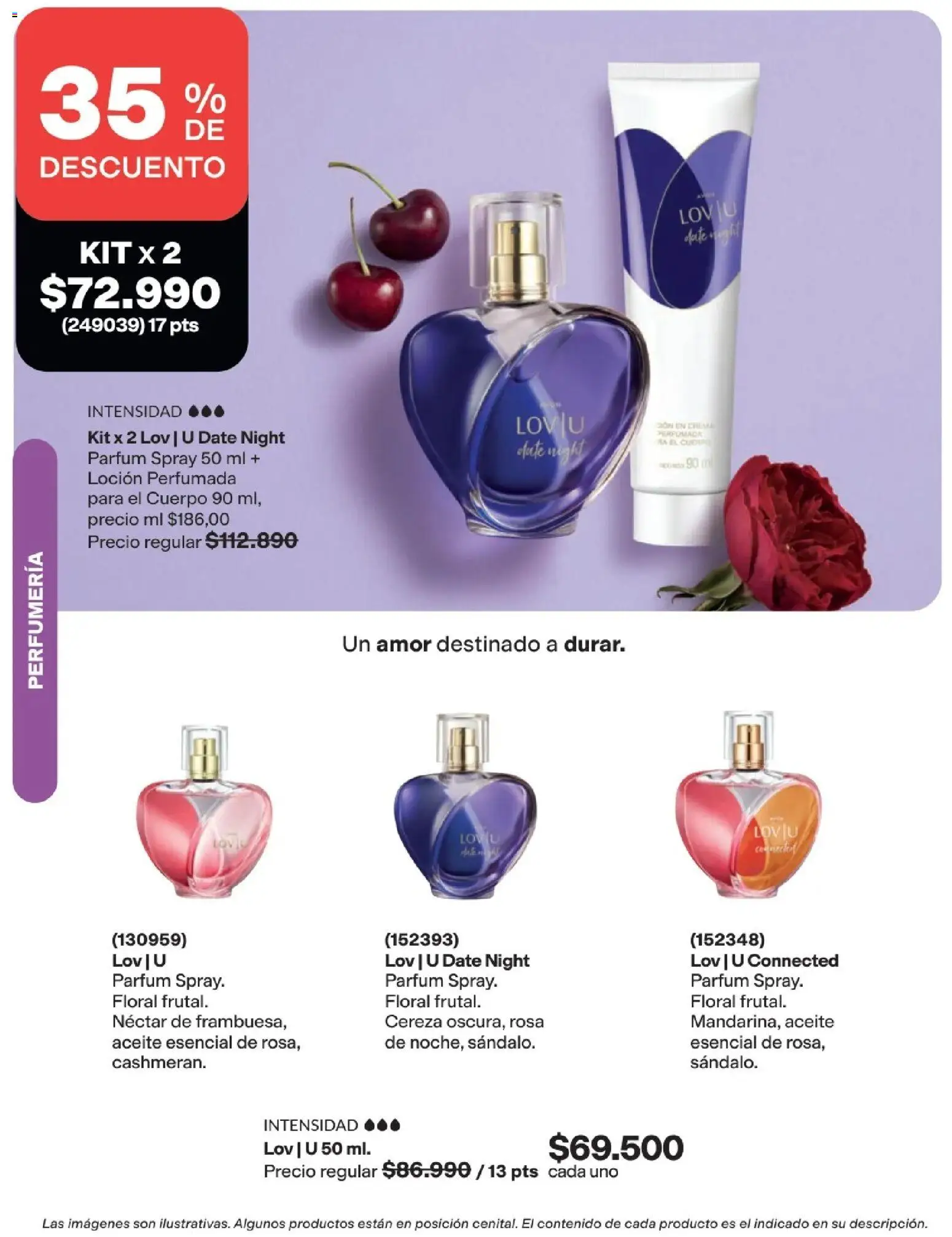 Avon revista - valida desde el 25.03.2026 | Página: 70 | Productos: Loción, Aceite