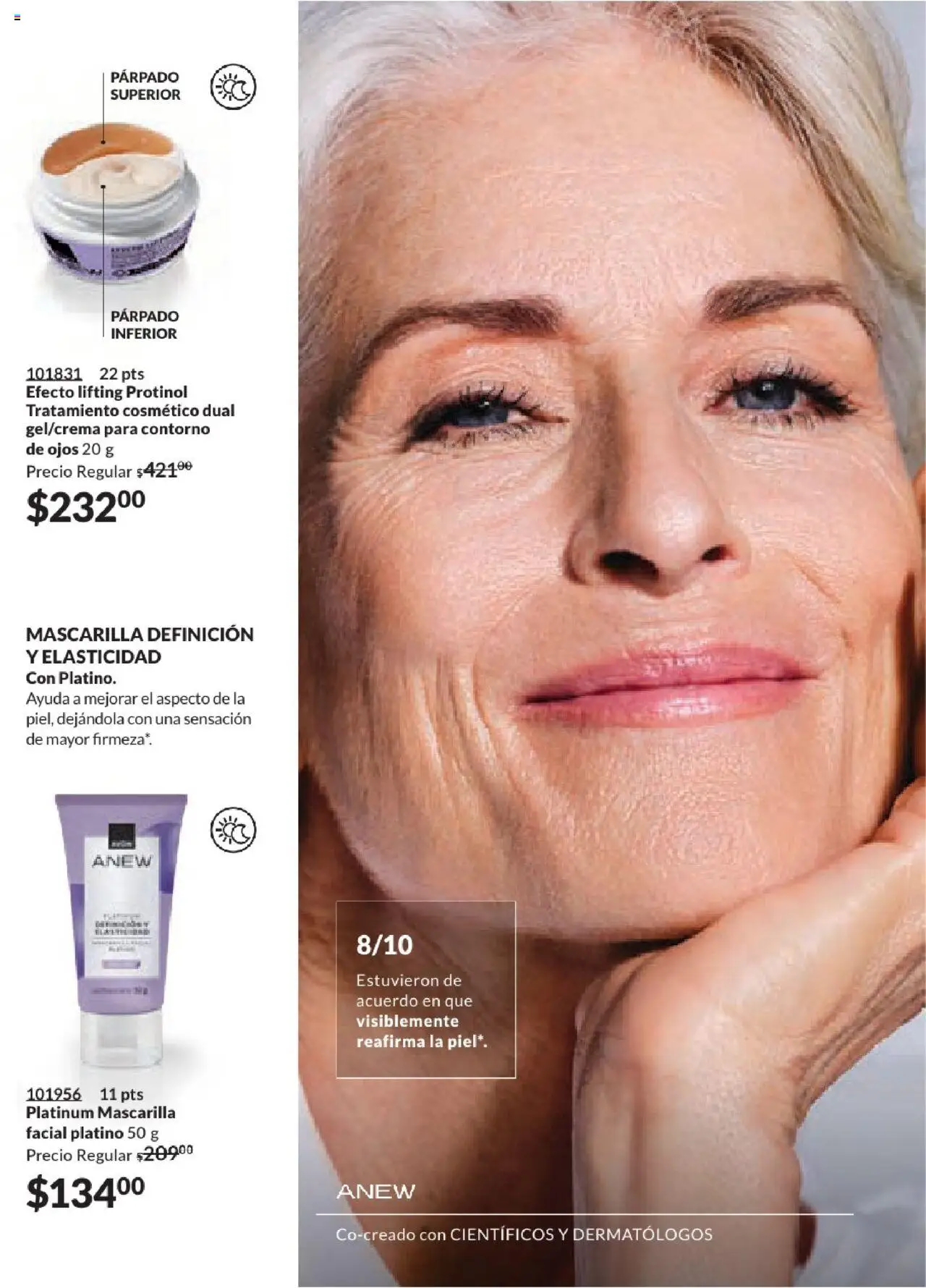 Nuevas ofertas de AVON válidas en toda la República Mexicana desde el 17.03.2025. ¡Encuentra las mejores ofertas en AVON campaña 7 2025! | Página: 8 | Productos: Contorno de ojos, Contorno, Mascarilla