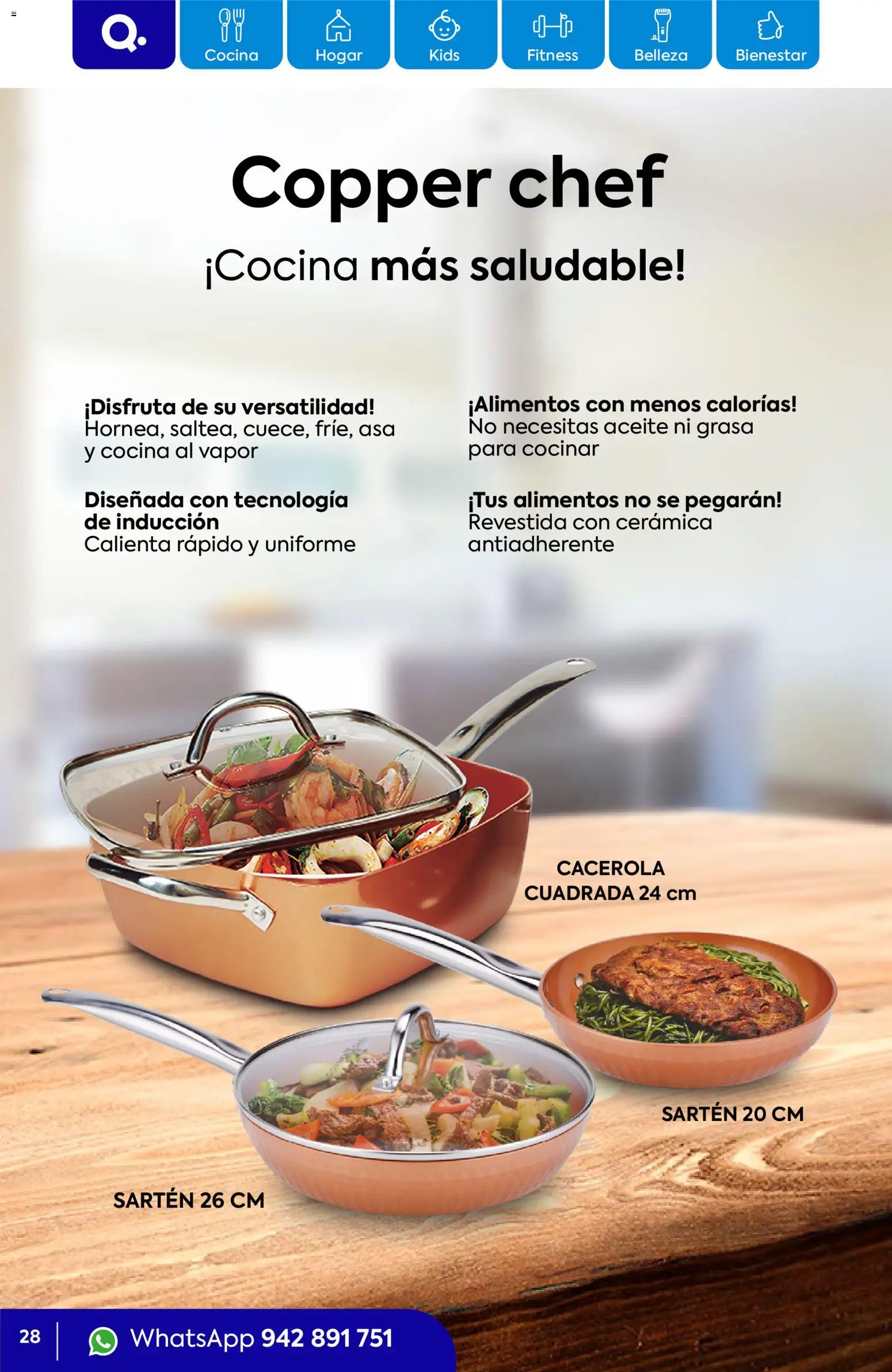 Catálogo Quality Products válido desde 01.02.2026 | Página: 28 | Productos: Aceite, Cocina