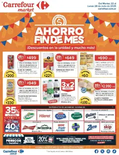 Vista previa Carrefour Market catálogo válido desde el 22.07.2025