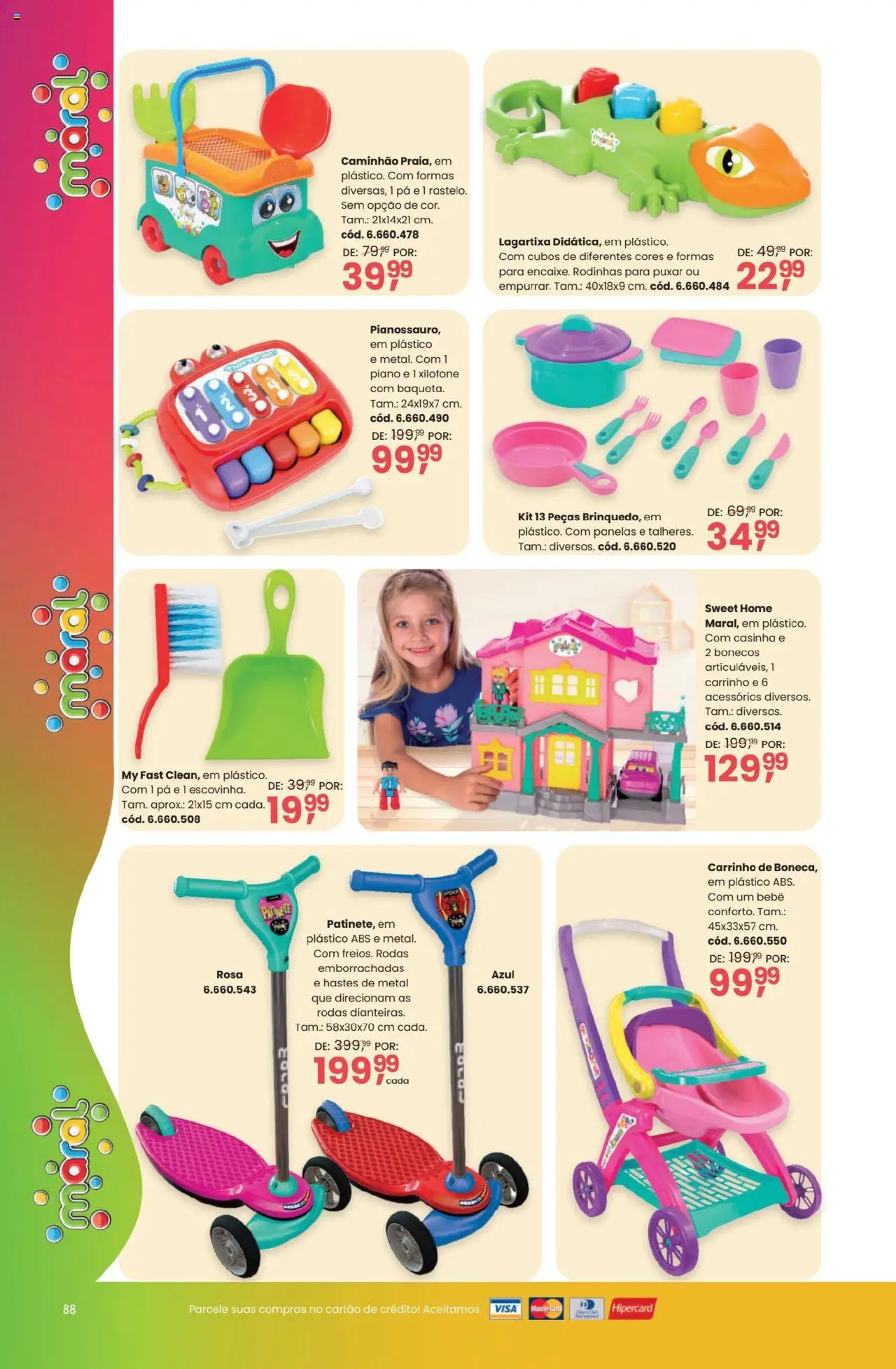Quatro Estações Folheto - válido de 01.09.2025 | Página: 88 | Produtos: Carrinho, Piano, Pá