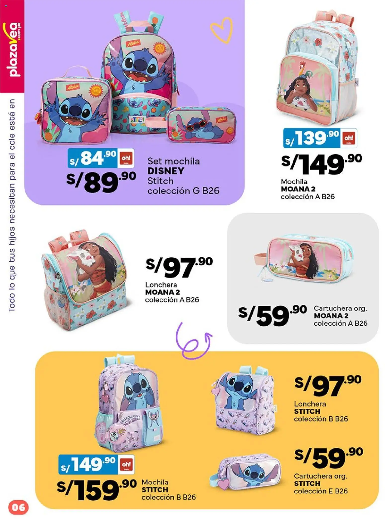 Catálogo Plaza Vea válido desde 02.03.2026 | Página: 6 | Productos: Mochila