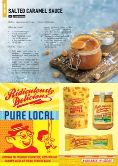 Preview of Supabarn The Barn Magazine - valid from 07.11.2024 | Page: 162 | Products: Butter, Peanuts, Cream, Salt