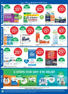 Preview of Terry White  Catalogue  - valid from 04.12.2025 | Page: 6 | Products: Eye care, Device, Lubricant, Nasal spray