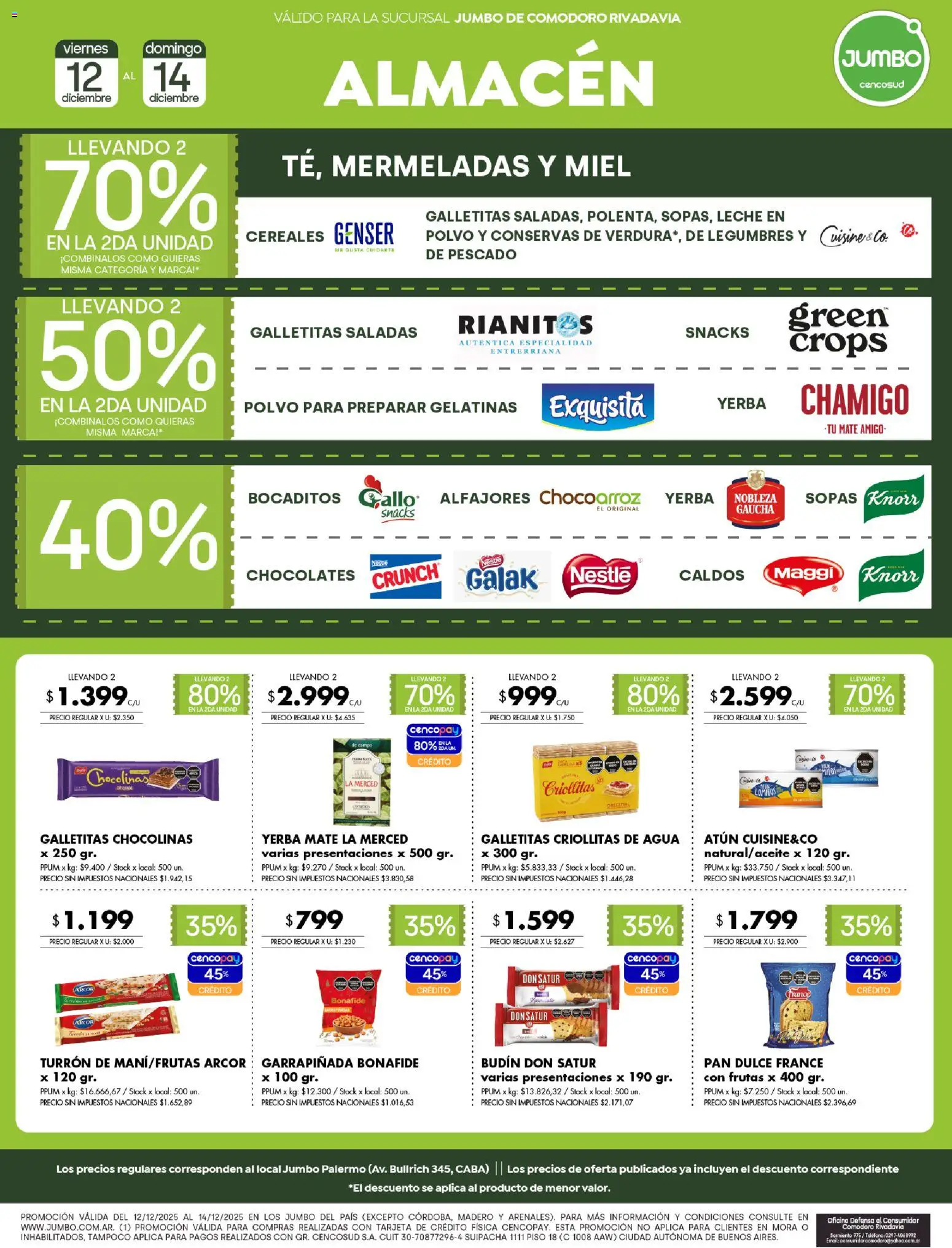 Jumbo - Ofertas  │ válido desde el 12.12.2025 | Página: 2 | Productos: Teléfono, Mate, Galletitas, Turrón