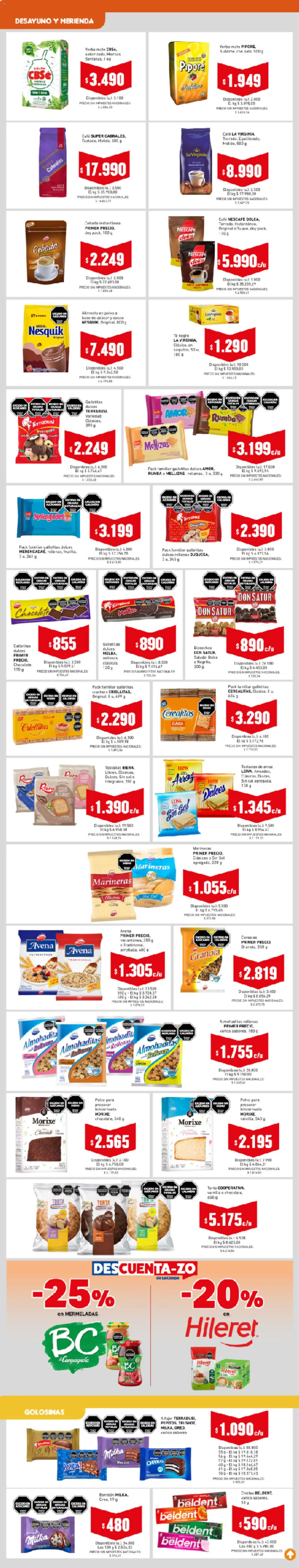 Cooperativa Obrera - Ahorrón │ válido desde el 29.01.2026 | Página: 2 | Productos: Polvo, Alfajor, Arroz, Té