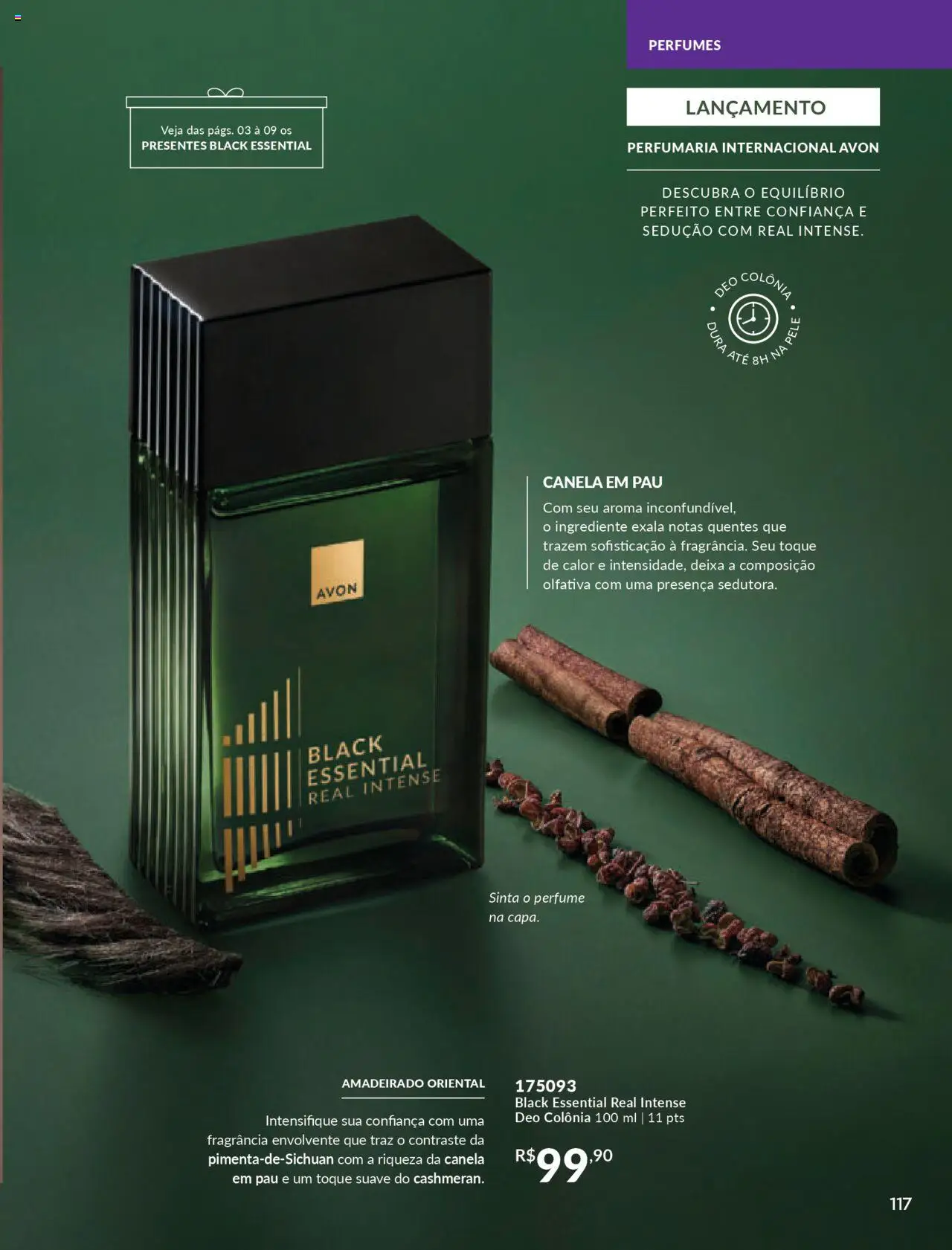 Avon Folheto - válido de 16.06.2025 | Página: 117 | Produtos: Perfume, Fragrância, Perfumes, Canela