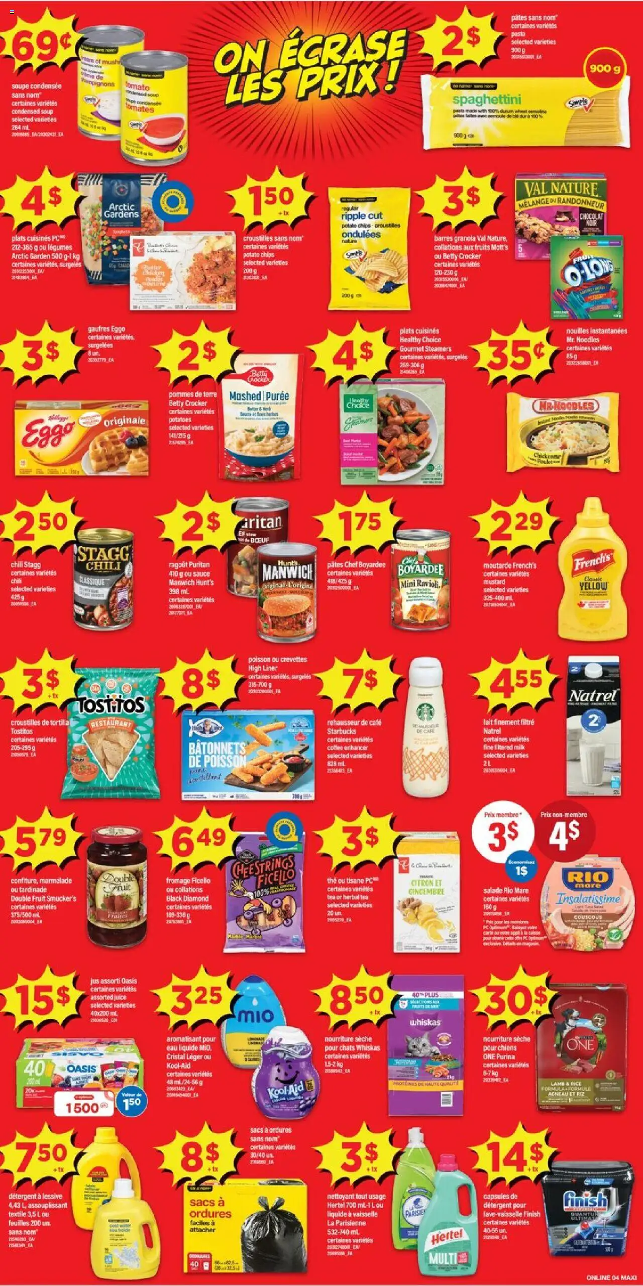 Maxi flyer valid from 09.10.2025 | Page: 7 | Products: Chips, PC, Potatoes, Butter