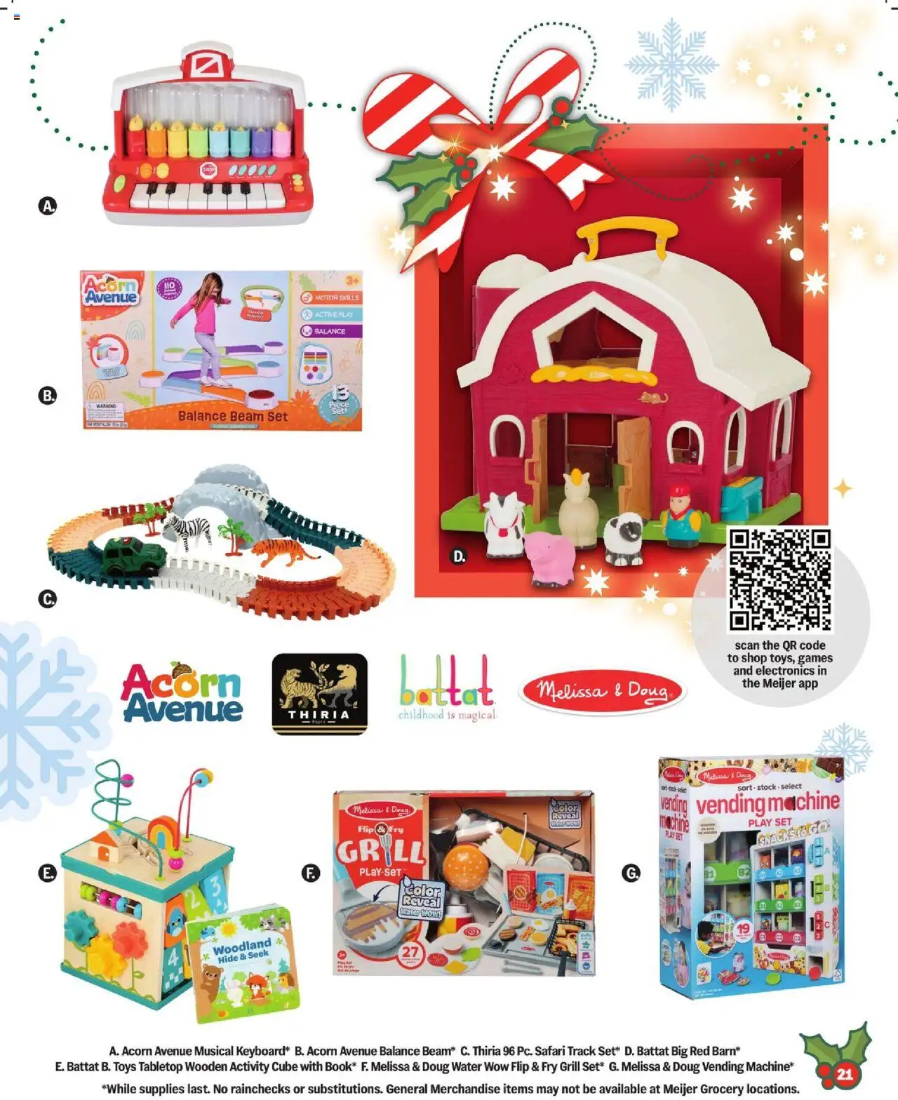 Meijer Pullout Toy - MI - valid from 08.10.2025 | Page: 21 | Products: Water, Grill
