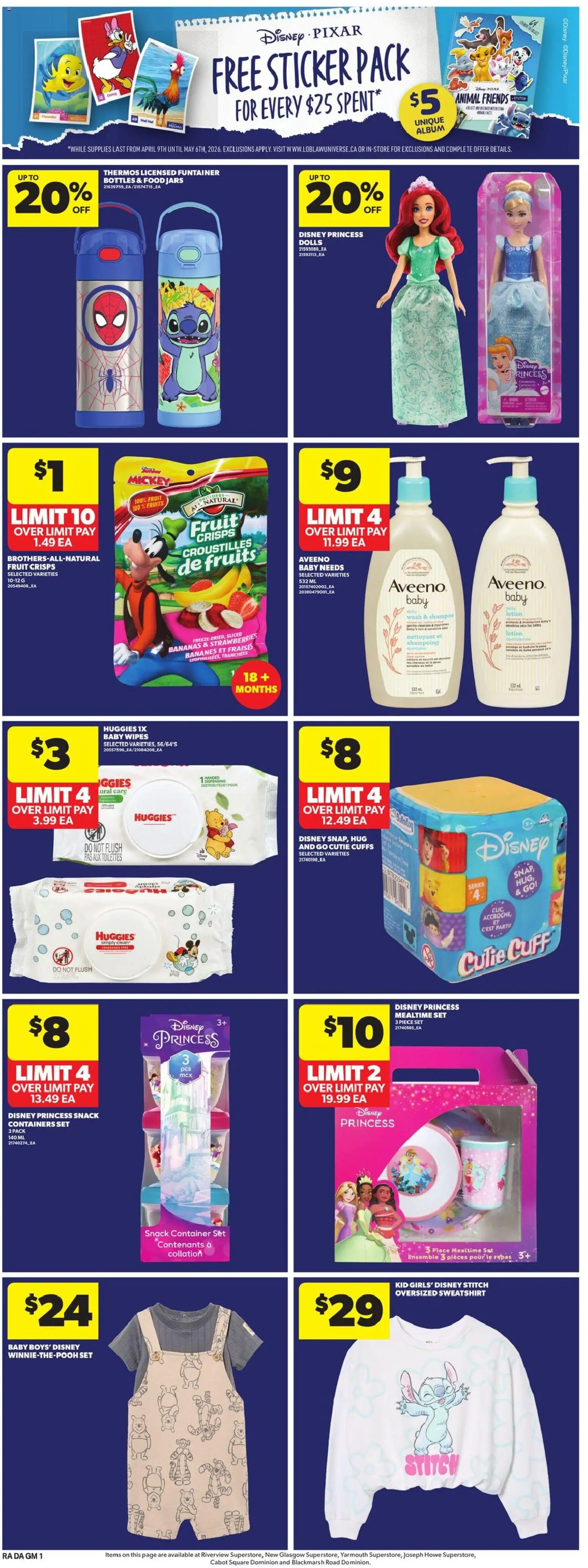 Atlantic Superstore flyer valid from 09.04.2026 | Page: 14 | Products: Shampoo, Bananas