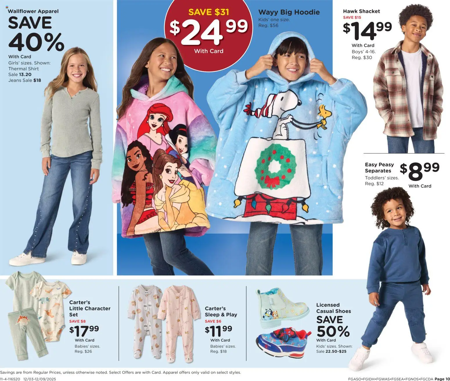 Fred Meyer Home & Apparel - valid from 03.12.2025 | Page: 15 | Products: Shirt, Hoodie, Jeans