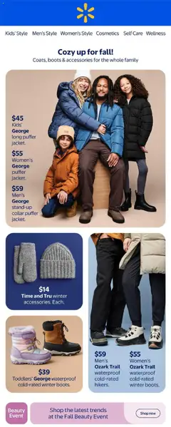 Preview of Walmart - Cozy up for fall! - AB from shop Walmart valid from 25.09.2025