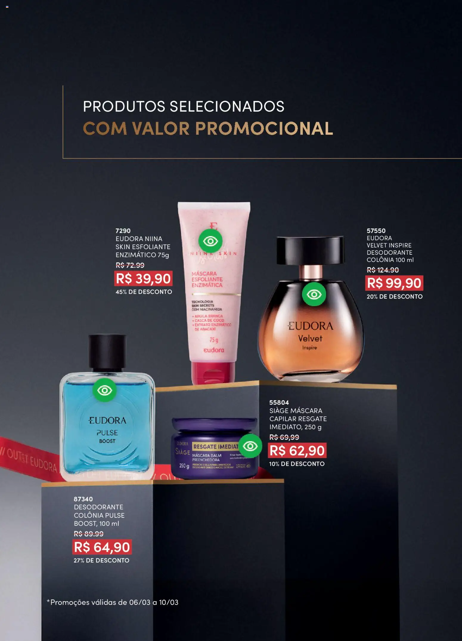 Eudora Folheto - válido de 19.02.2026 | Página: 117 | Produtos: Coco, Argila, Desodorante, Abacaxi