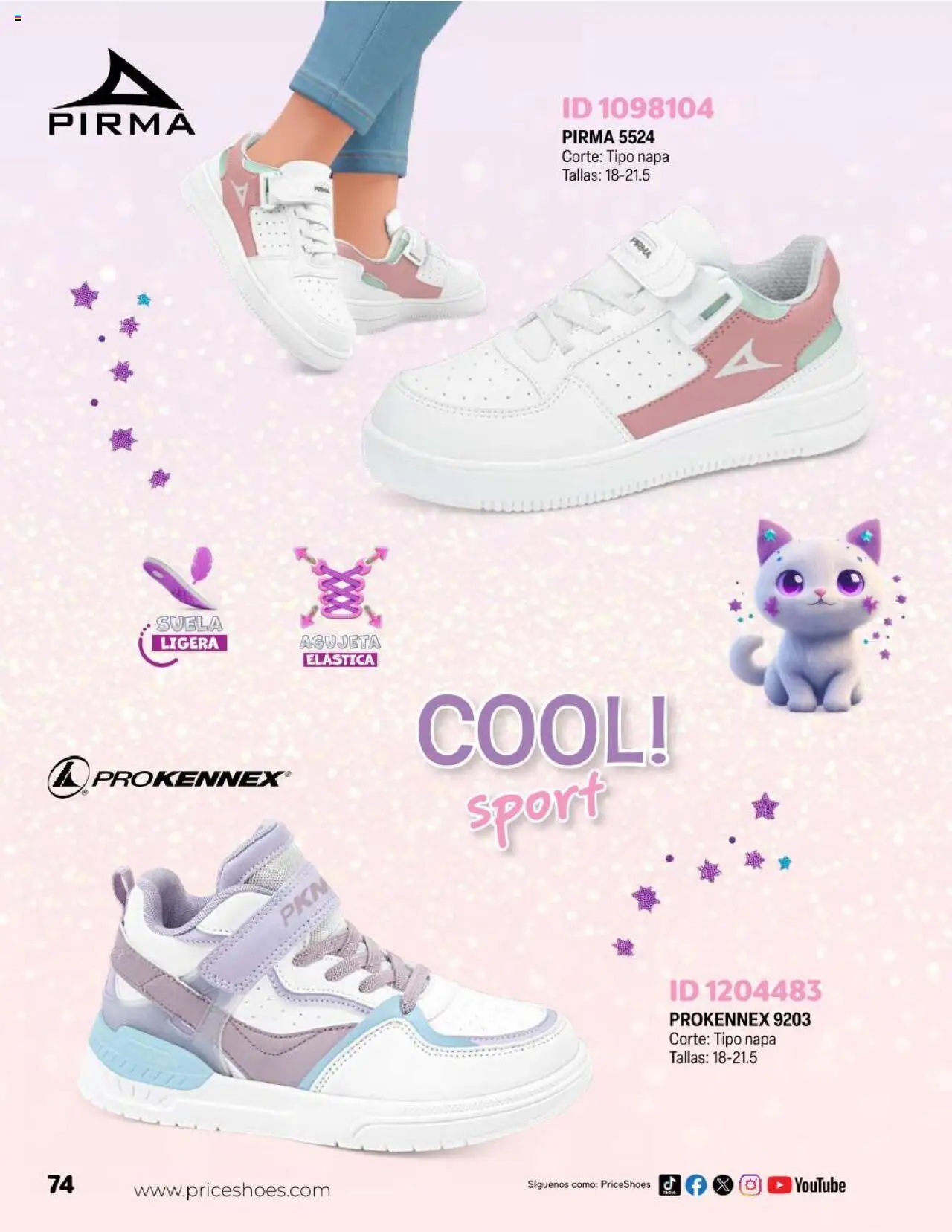 Nuevas ofertas de Price Shoes válidas en toda la República Mexicana desde el 23.04.2025. ¡Encuentra las mejores ofertas en Price Shoes catálogo Kids! | Página: 74