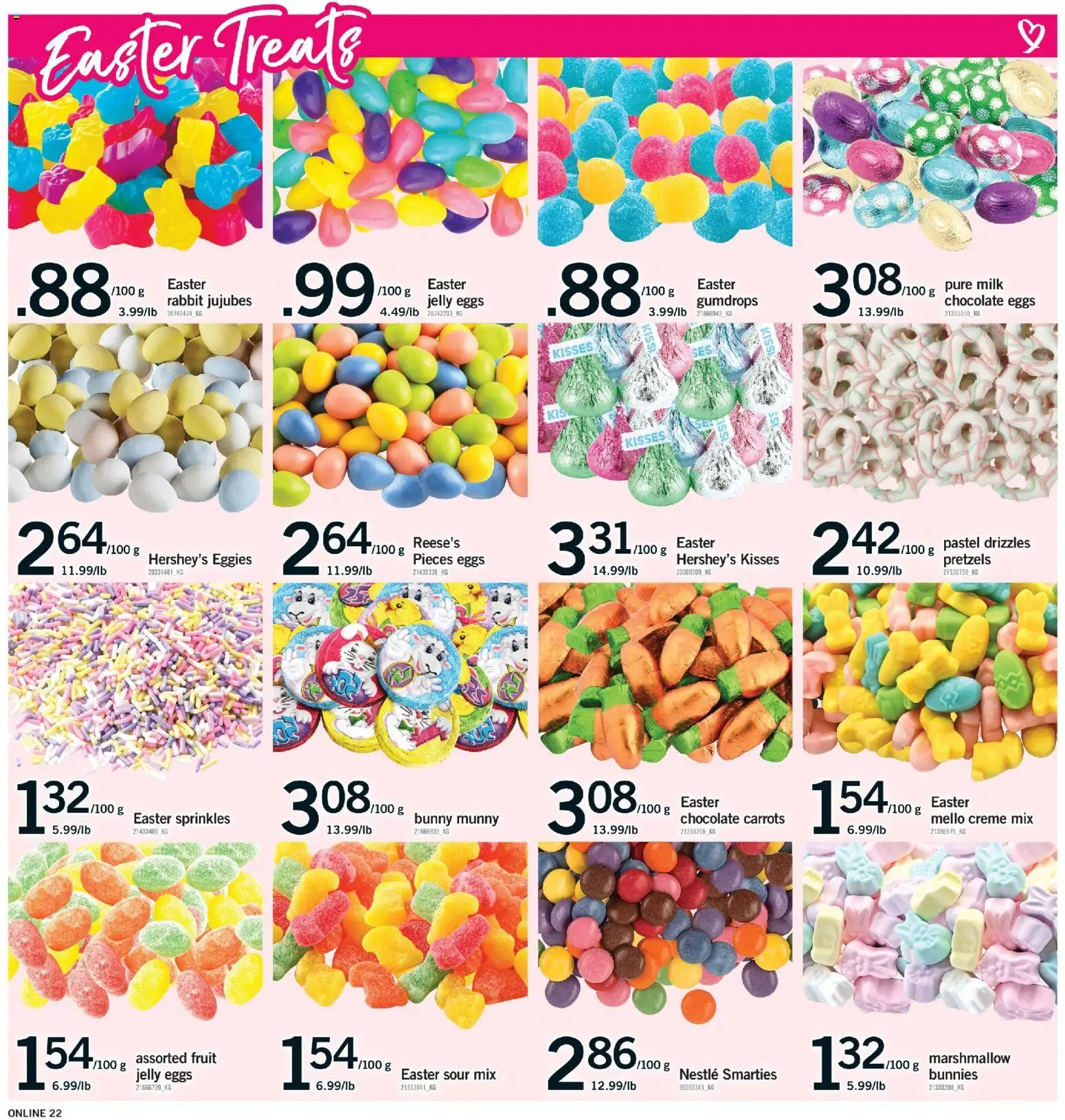 Fortinos flyer valid from 19.03.2026 | Page: 21 | Products: Milk, Eggs, Chocolate