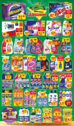 Encarte Guanabara - Pré-Visualização do folheto da loja Supermercados Guanabara, válido de 17.12.2025 | Página: 9 | Produtos: Esponja, Limpador multiuso, Perfumes, Amaciante