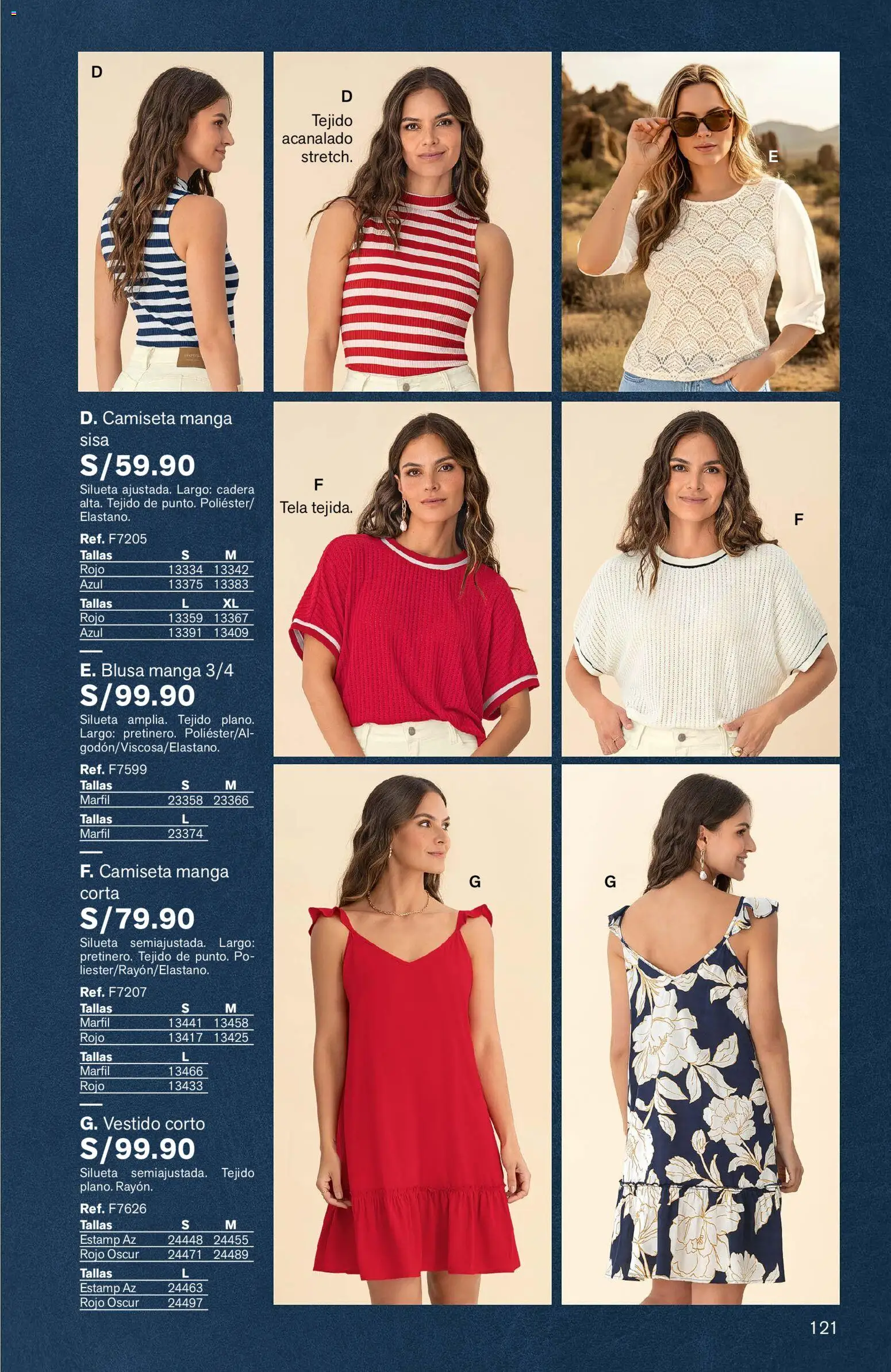 Catálogo Leonisa válido desde 07.04.2026 | Página: 121 | Productos: Blusa, Vestido