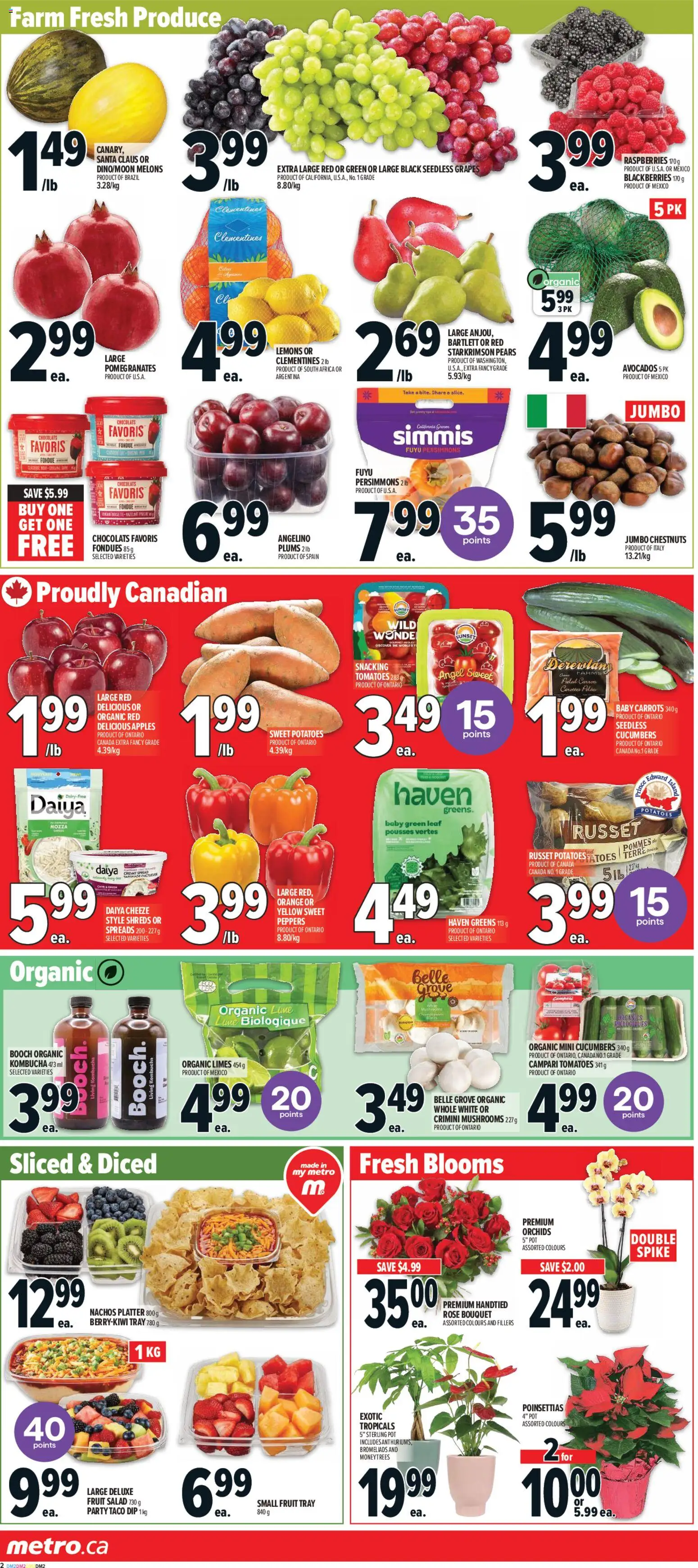 Metro flyer valid from 30.10.2025 | Page: 6 | Products: Cucumbers, Potatoes, Apples, Tomatoes