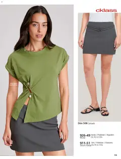 Vista previa de Cklass catálogo Primavera, nuevo folleto de la tienda, válido en México a partir del 02.01.2026 | Página: 119 | Productos: Blusa, Algodón, Falda, Short