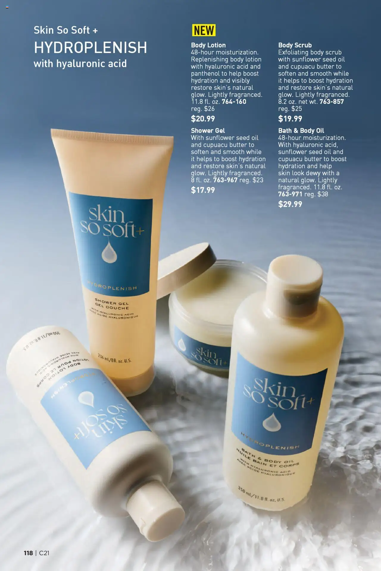 Avon Brochure - valid from 08.10.2025 | Page: 118 | Products: Bath, Shower, Butter, Shower gel