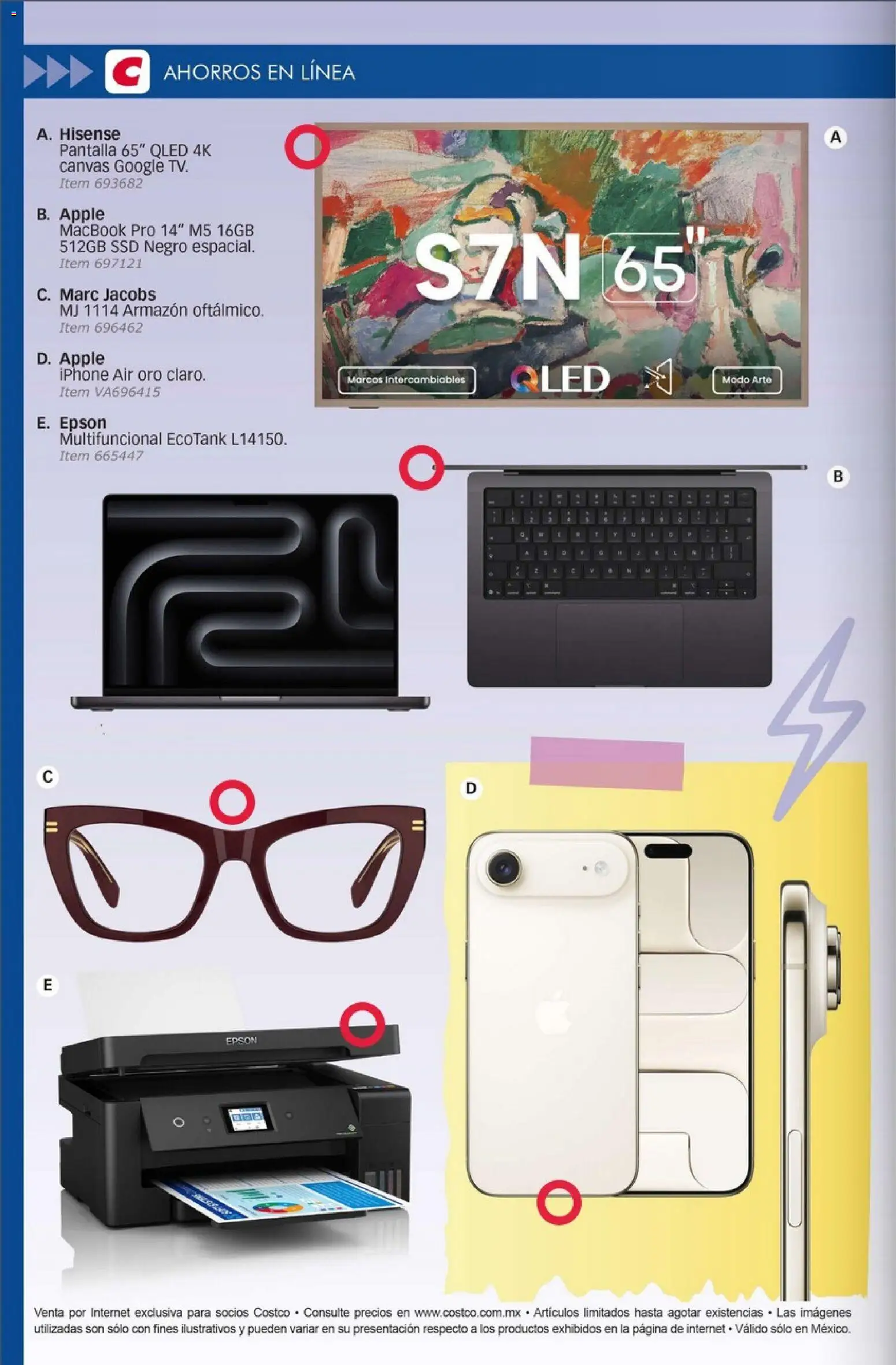 Nuevas ofertas de Costco válidas en toda la República Mexicana desde el 01.11.2025. ¡Encuentra las mejores ofertas en Costco Revista Noviembre! | Página: 50 | Productos: Smartphone